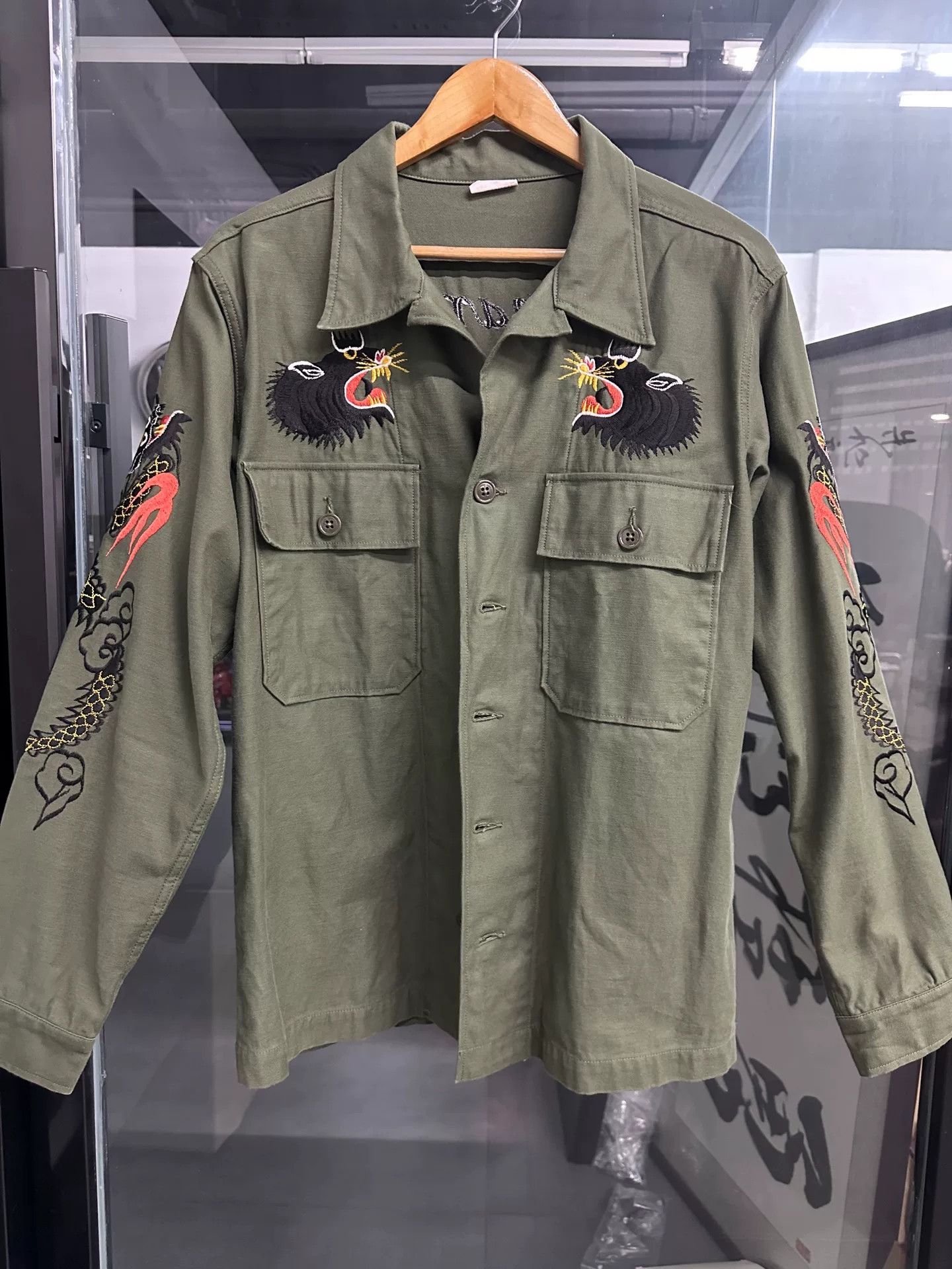 The Real McCoy's Real McCoy Embroidered Shirt Limited Edition Size US XL / EU 56 / 4 - 1 Thumbnail