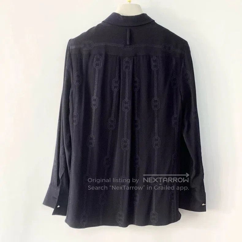 Hermes Hermes Navy Blue Shirt Size 34. Size US XS / EU 42 / 0 - 3 Thumbnail