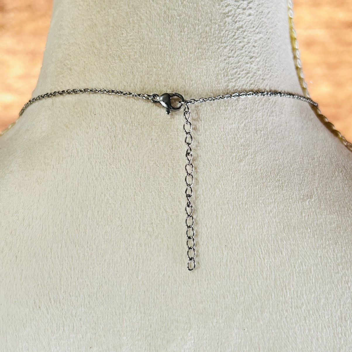 Handmade Handcrafted genuine faceted rhodonite twist cage necklace Size ONE SIZE - 4 Thumbnail