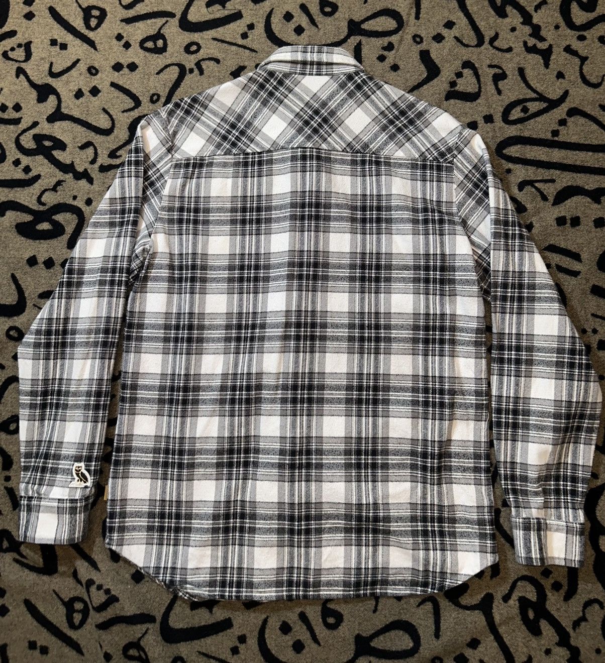 October's Very Own 2016 October Wordmark Flannel Size US L / EU 52-54 / 3 - 2 Thumbnail