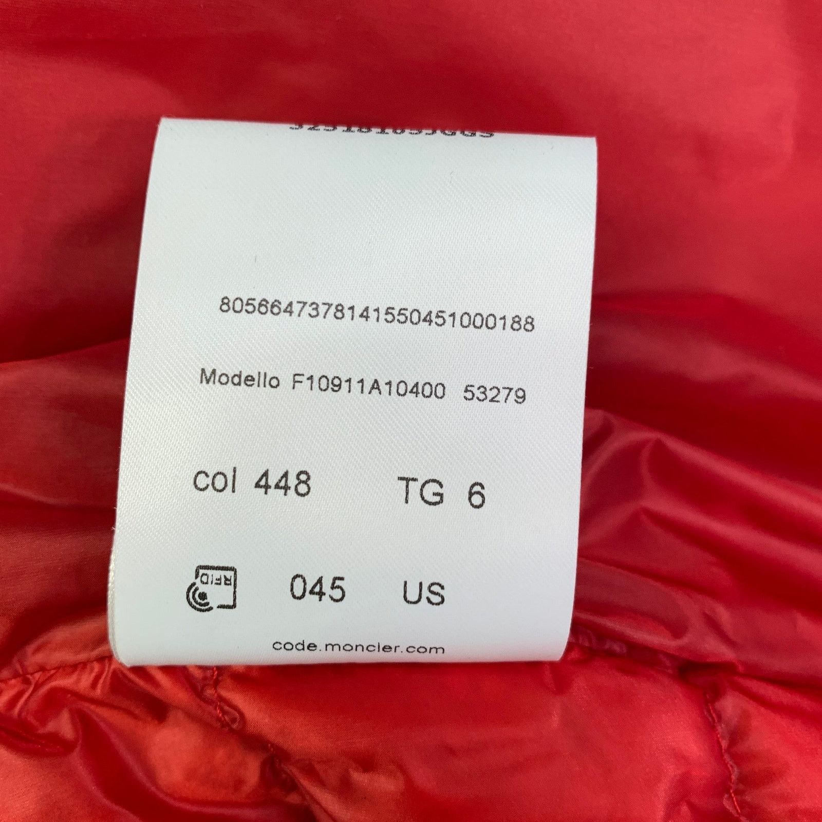 Moncler MONCLER Size XXXL Renald Red White Blue Quilted Nylon Jacket Size US XXL / EU 58 / 5 - 17 Thumbnail