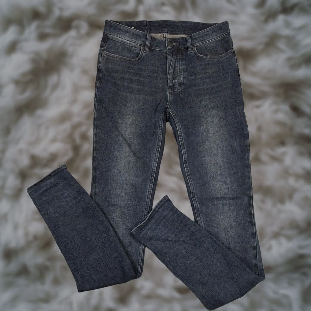 Ksubi Ksubi Mens Jeans 29x32 Blue Dark Wash Van Winkle Skinny Stretch Denim Pants Size US 29 - 1 Thumbnail