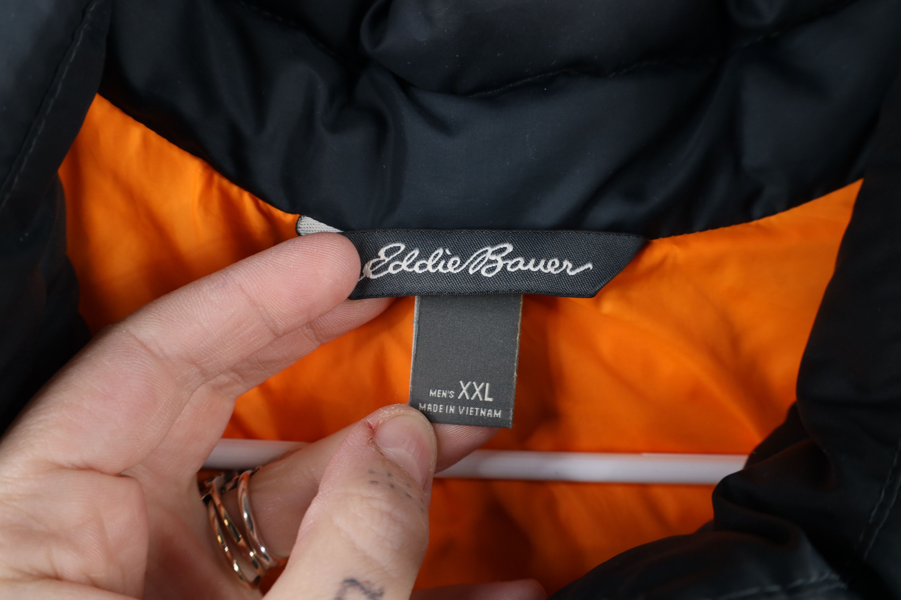 Eddie Bauer × Vintage Eddie Bauer Spell 650 Down Fill Insulated Puffer Vest Jacket Size US XXL / EU 58 / 5 - 7 Thumbnail