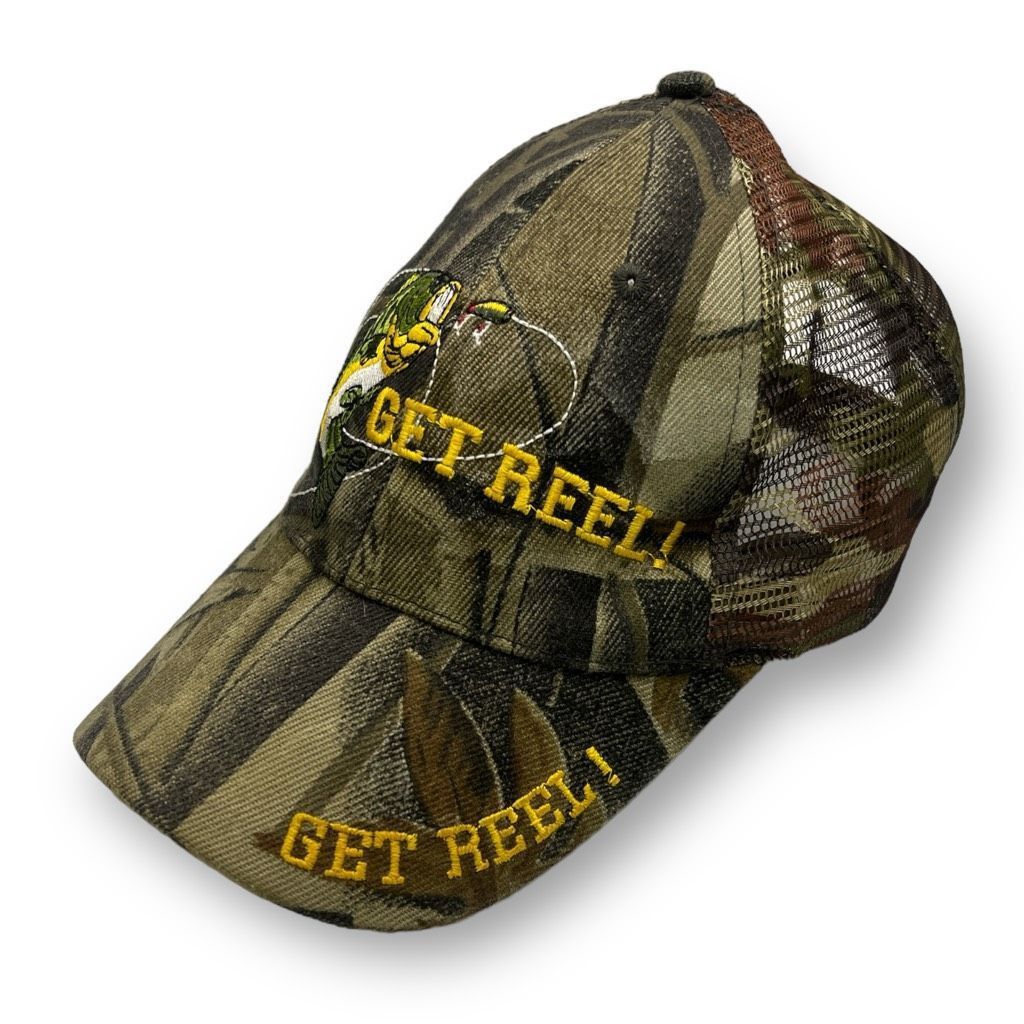 Other Get Reel Camo Fishing Hat One Size Size ONE SIZE - 1 Thumbnail
