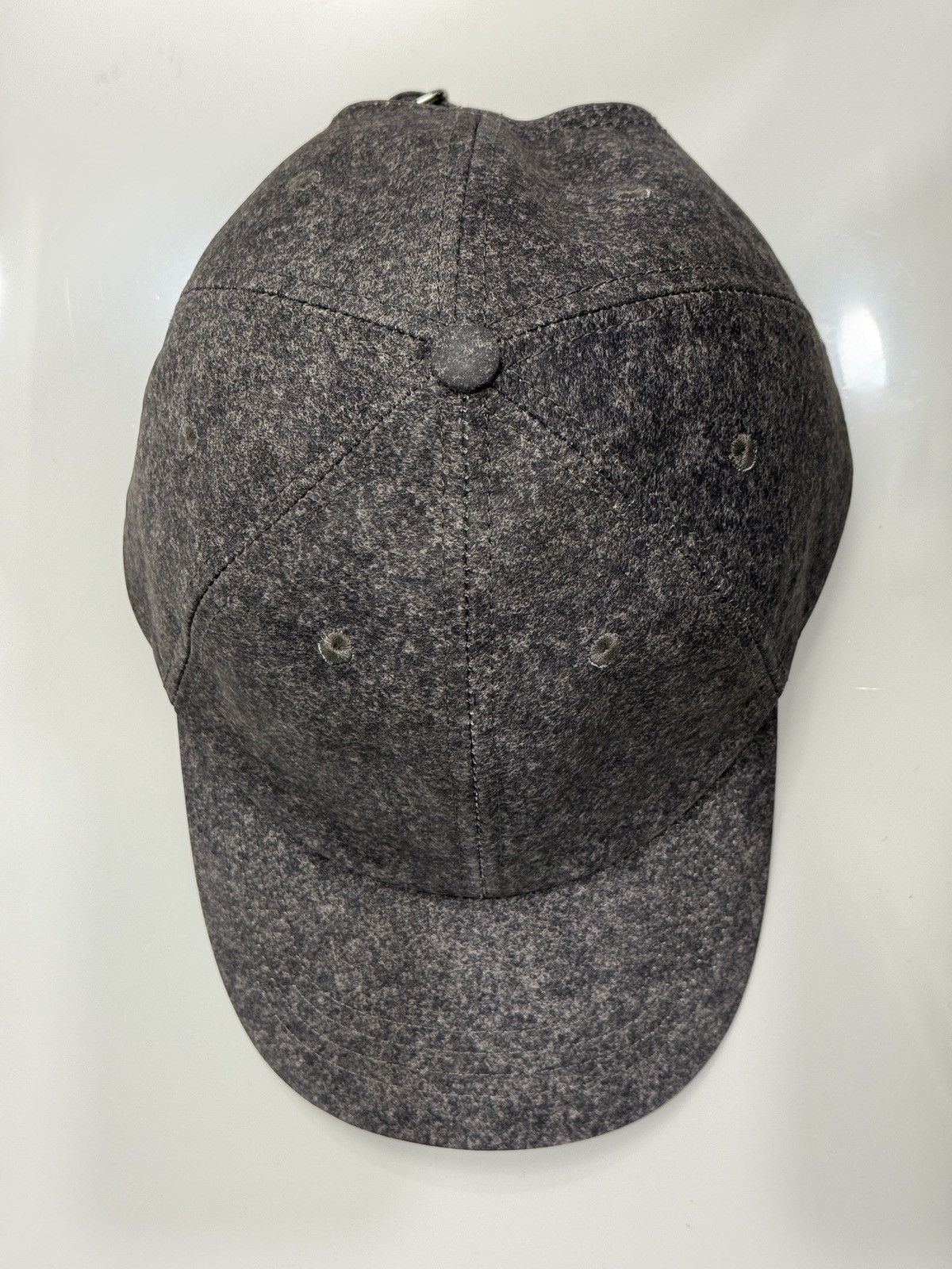 Bottega Veneta Printed Leather Cap NWT