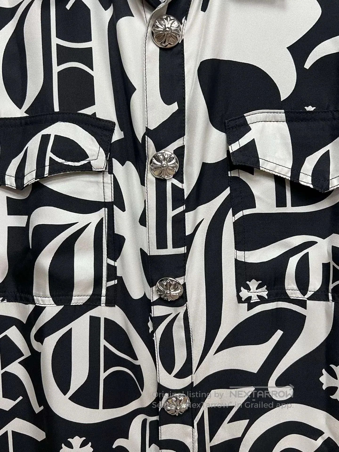 Chrome Hearts chrome hearts x mattyboy printed silk shirt. Size US L / EU 52-54 / 3 - 3 Thumbnail