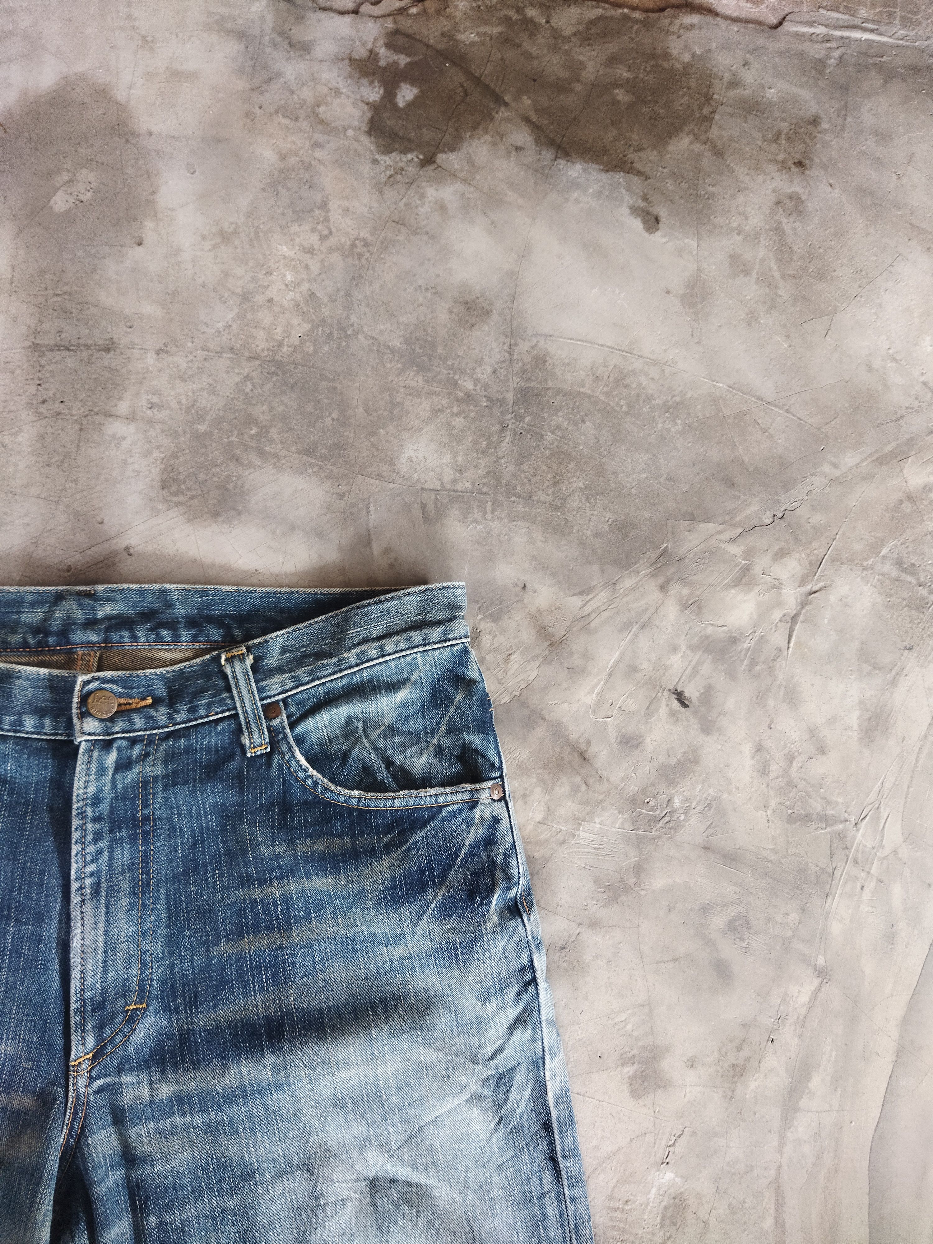 Lee × Vintage VINTAGE LEE RIDERS FADED BLUE JEANS PANTS Size US 36 / EU 52 - 5 Thumbnail