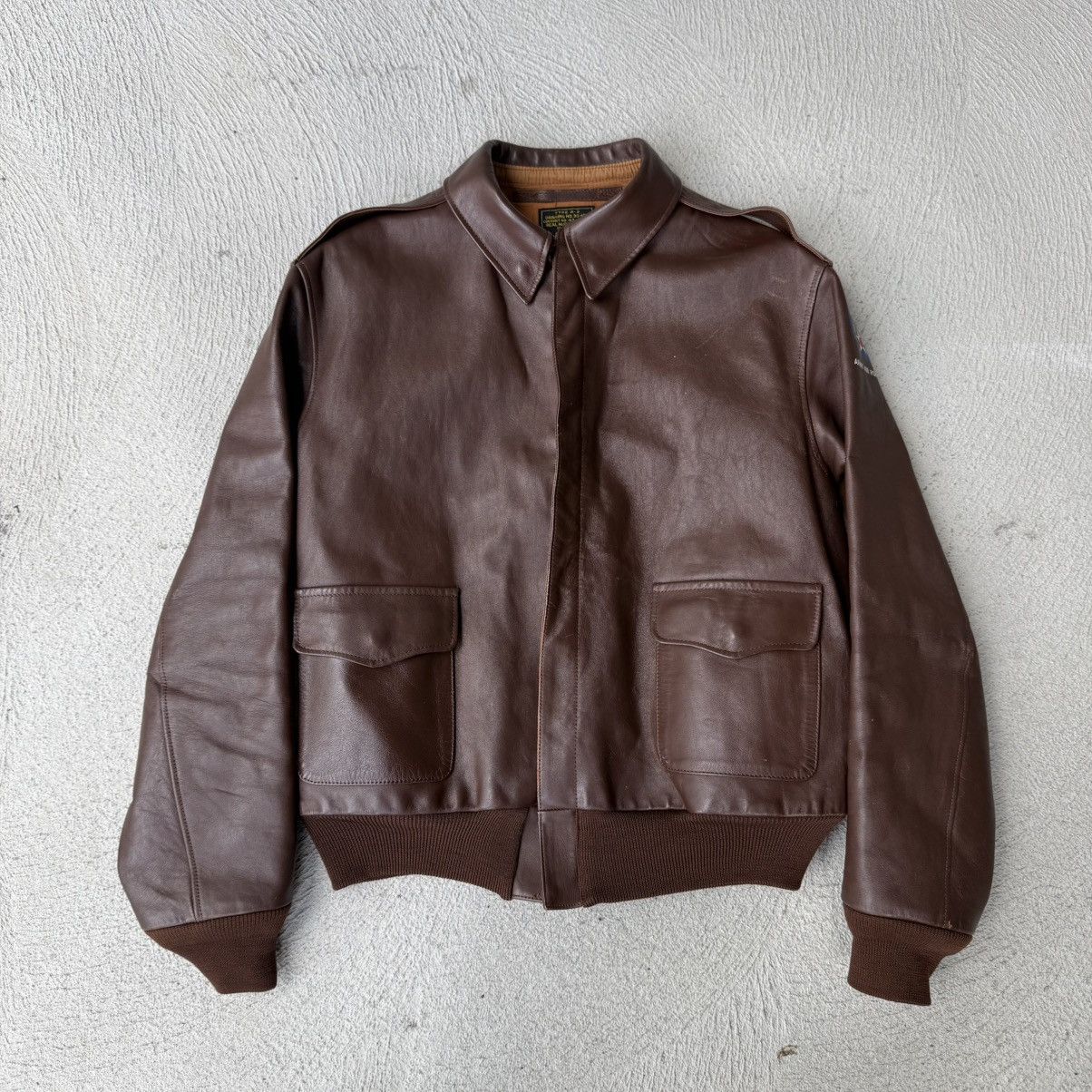 The Real McCoy's The Real McCoy's Type A-2 Flight Jacket - Size 42 Size US M / EU 48-50 / 2 - 1 Thumbnail