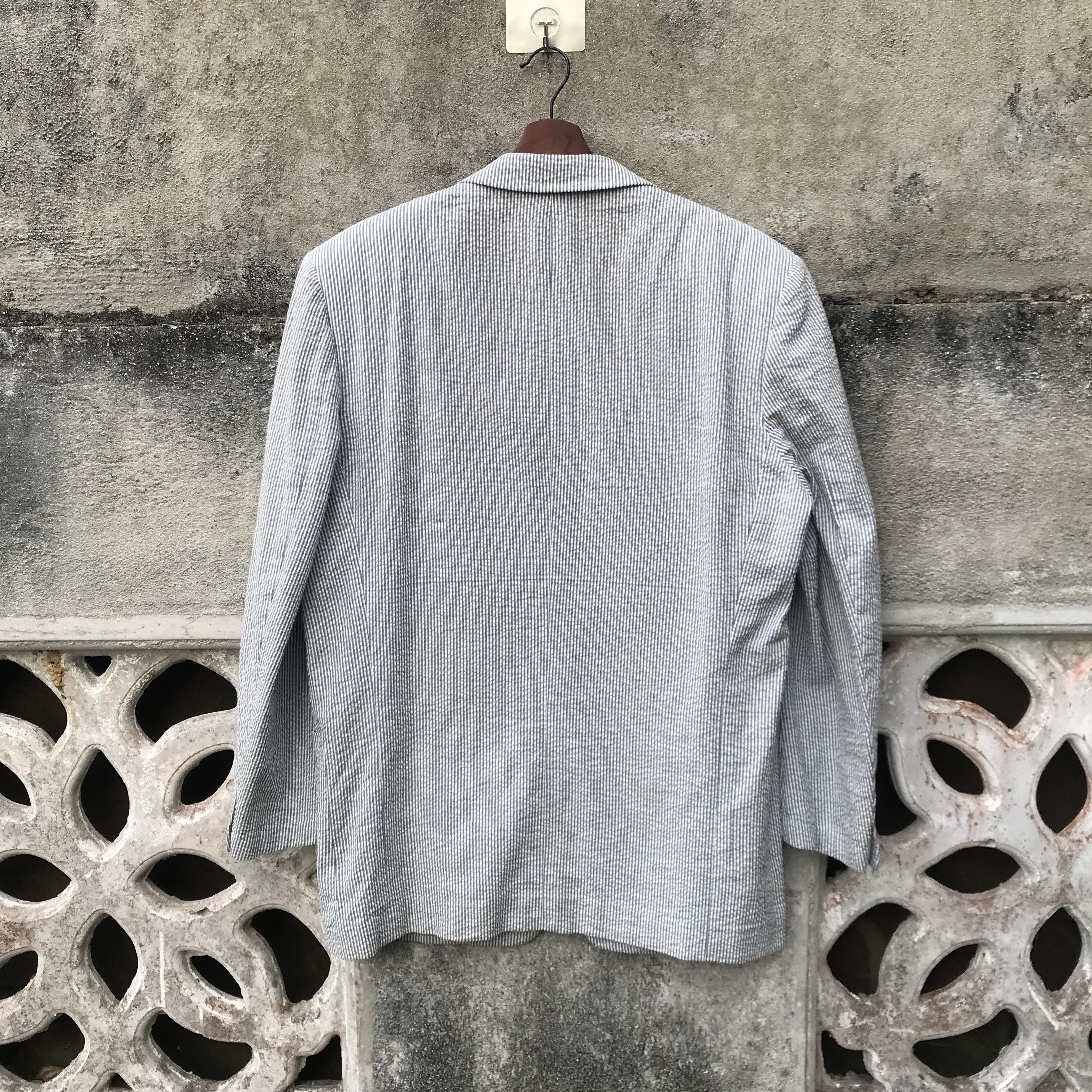 Christian Dior Monsieur Vintage Christian Dior Minimalist Striped coat jacket Japan Size US L / EU 52-54 / 3 - 6 Thumbnail
