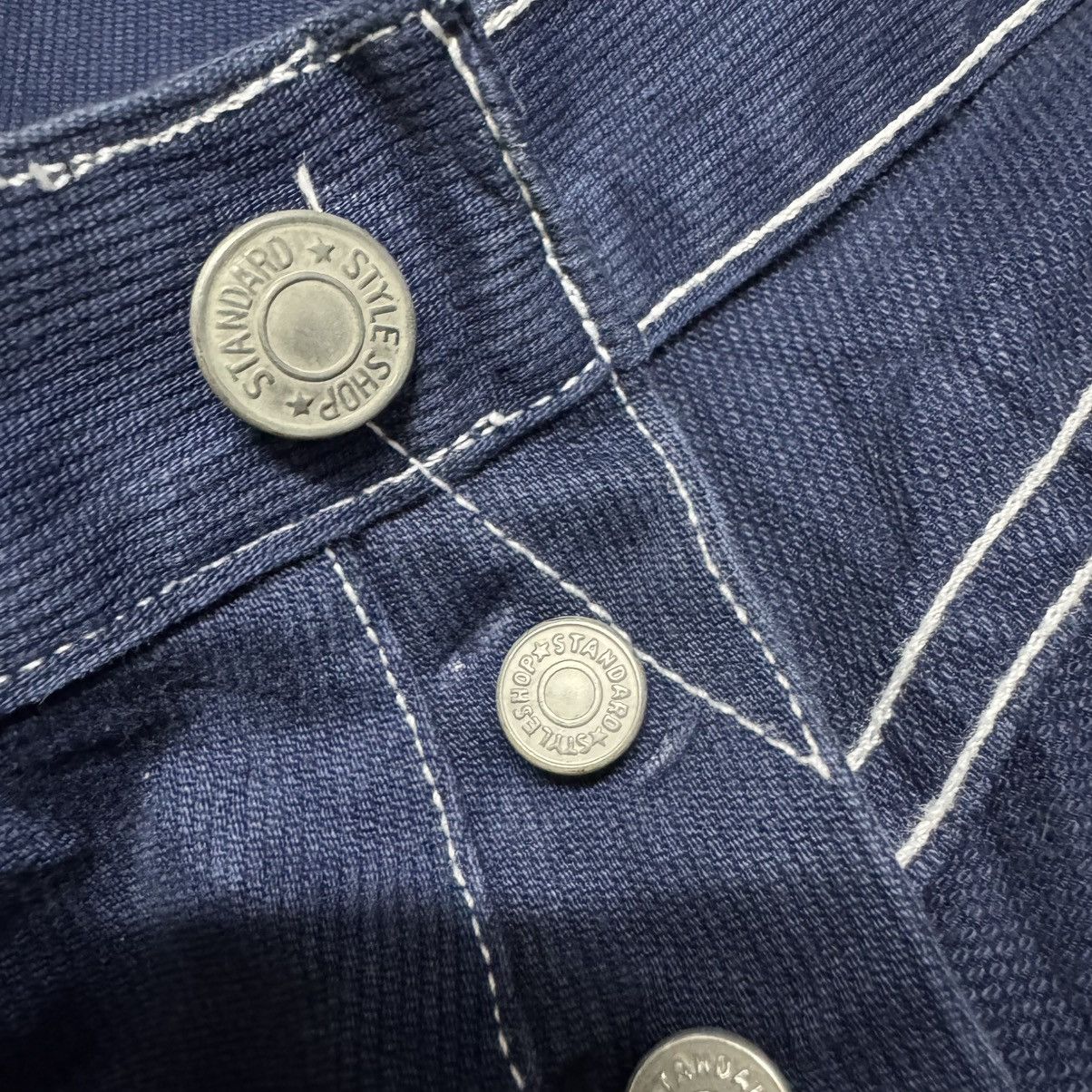 Full Count & Co. Pique Denim Indigo Jeans By Standard Style Shop Fujimoto Size US 30 / EU 46 - 21 Thumbnail