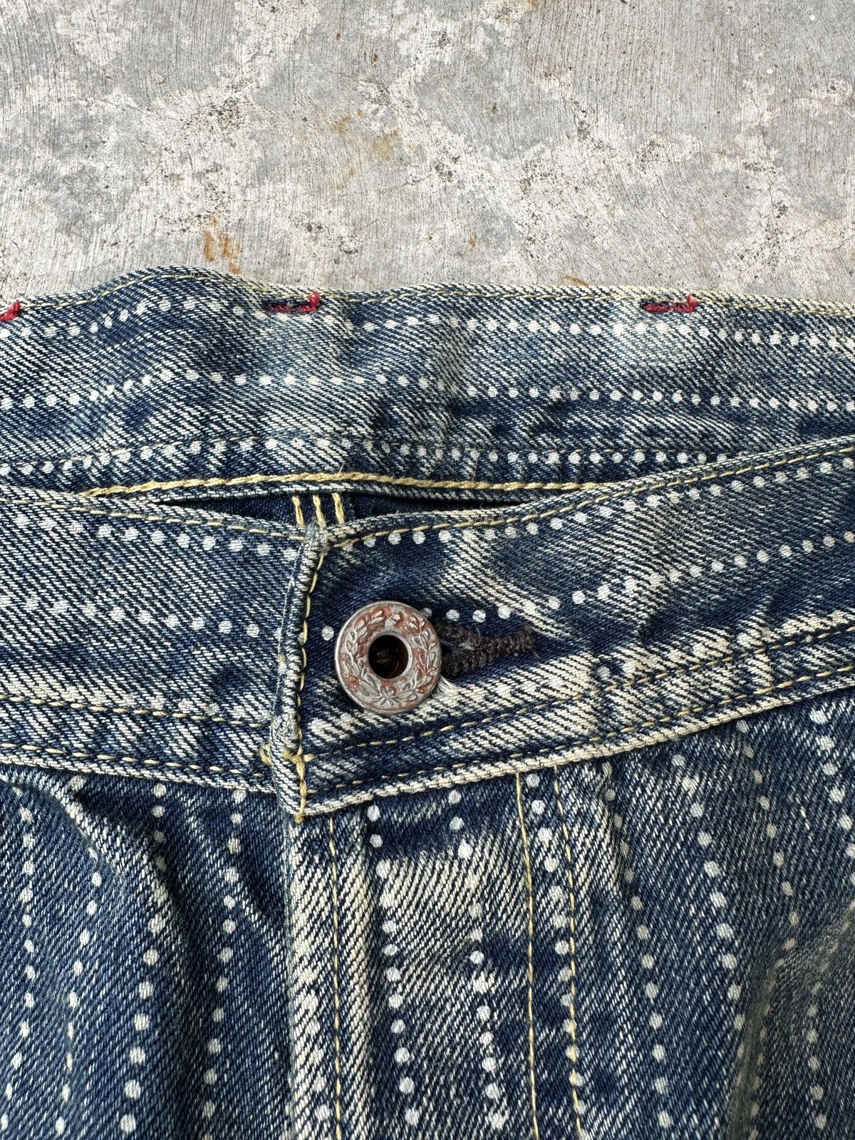 Japanese Brand Wabash Buckleback Double Knee Dungaree Striped Union Kountry Size US 36 / EU 52 - 9 Thumbnail