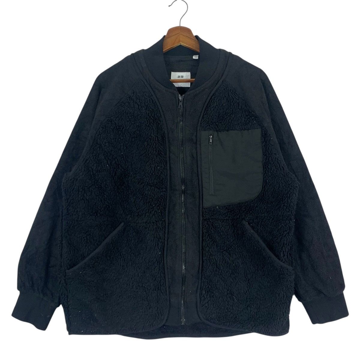 Uniqlo × Vintage × White Mountaineering Vintage Uniqlo White Mountaineering Black Zipper Jacket Size US M / EU 48-50 / 2 - 1 Thumbnail