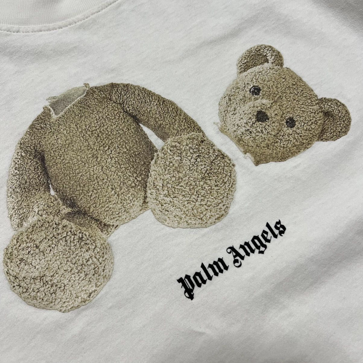 Palm Angels PALM ANGELS BEAR WHITE T-SHIRT Size US M / EU 48-50 / 2 - 6 Thumbnail
