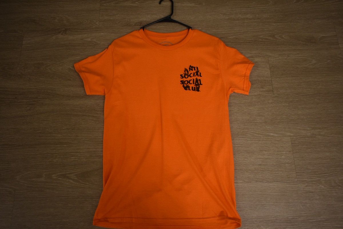 Orange Anti Social Club Tee