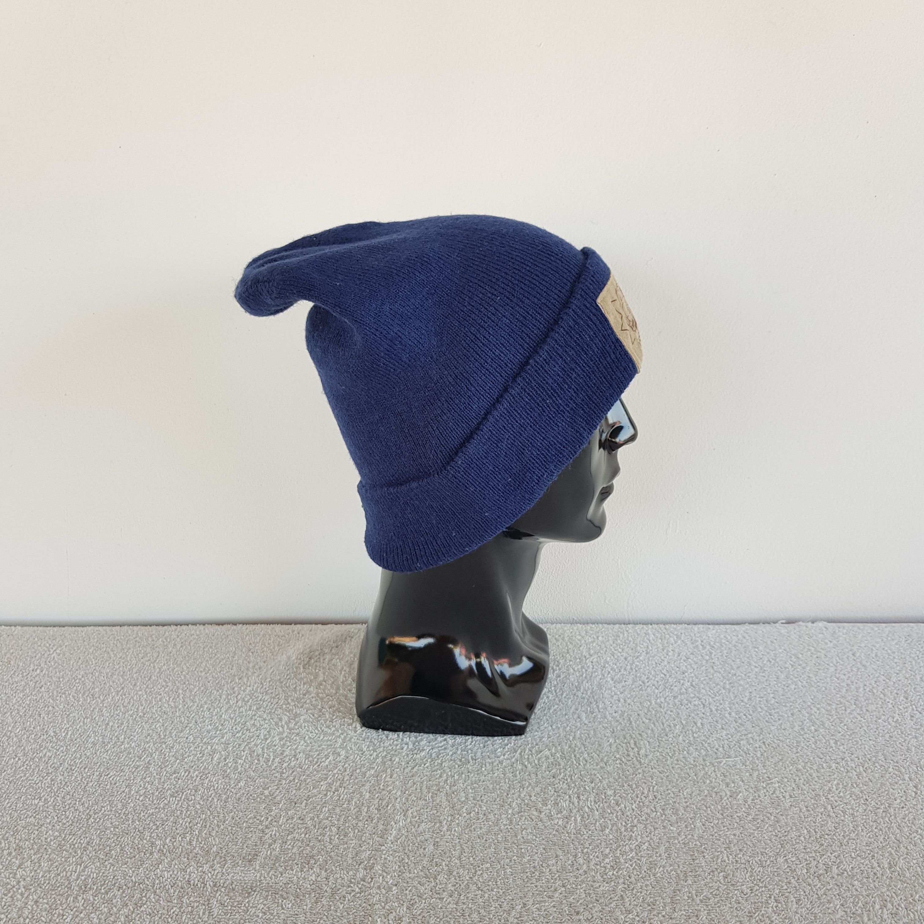 Japanese Brand Vintage Nissan Beanie 90s Racing Japan Knitted Snow Caps Hat Size ONE SIZE - 3 Thumbnail