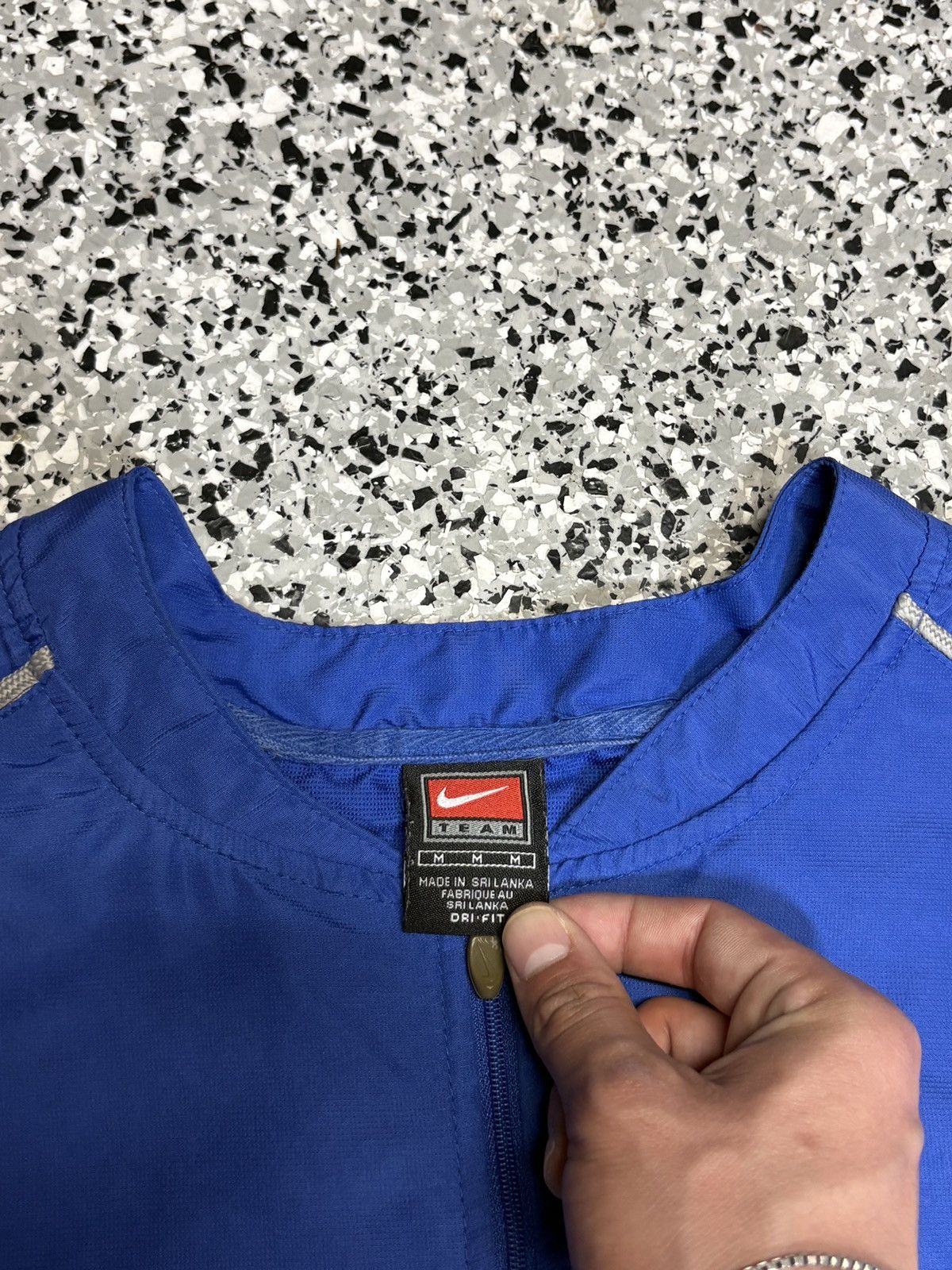 Nike Vintage 2000s Nike Dodgers Blue Windbreaker Tee Size M 0602 Size US M / EU 48-50 / 2 - 3 Thumbnail