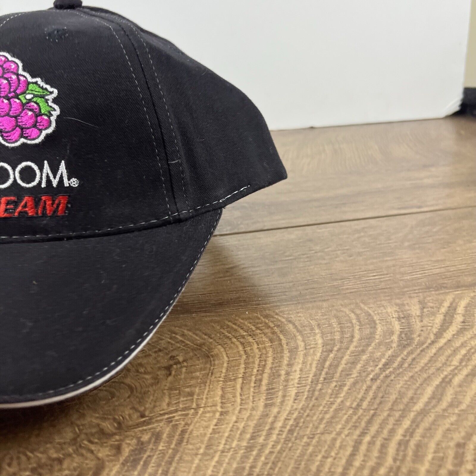 Other Fruit of the Loom Racing 55 Hat Black Cap Hat Adjustable Bla Size ONE SIZE - 7 Thumbnail