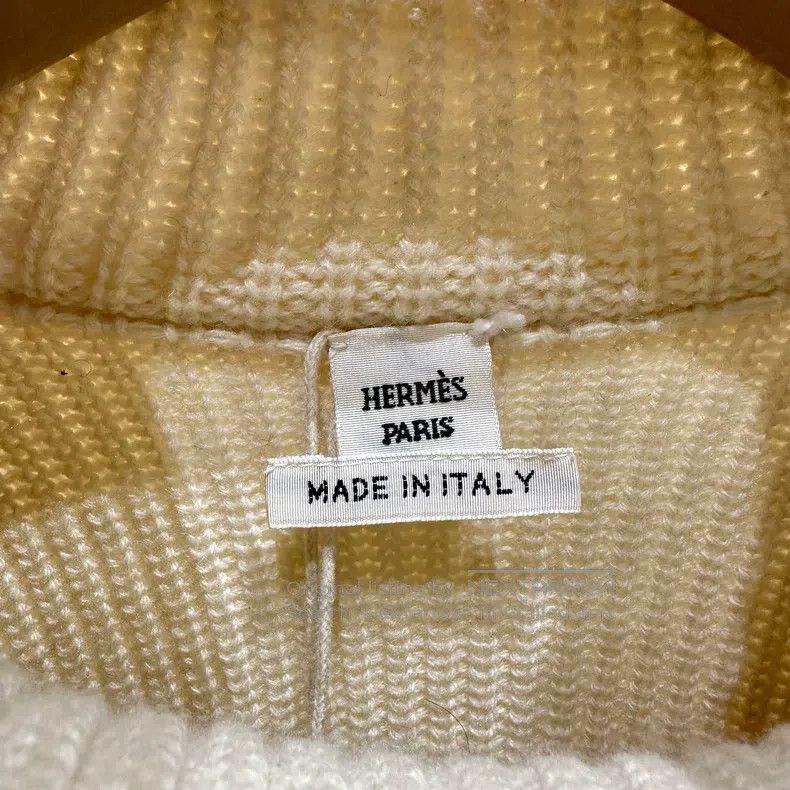Hermes Hermes Faux Two-Piece Cloak Knit Sweater Size XS / US 0-2 / IT 36-38 - 3 Thumbnail