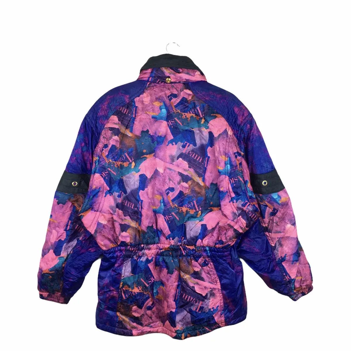 Asics × Vintage Vtg ASICS JAPAN Pop Art Rainbow Ski Winter Jacket Size L / US 10 / IT 46 - 5 Thumbnail