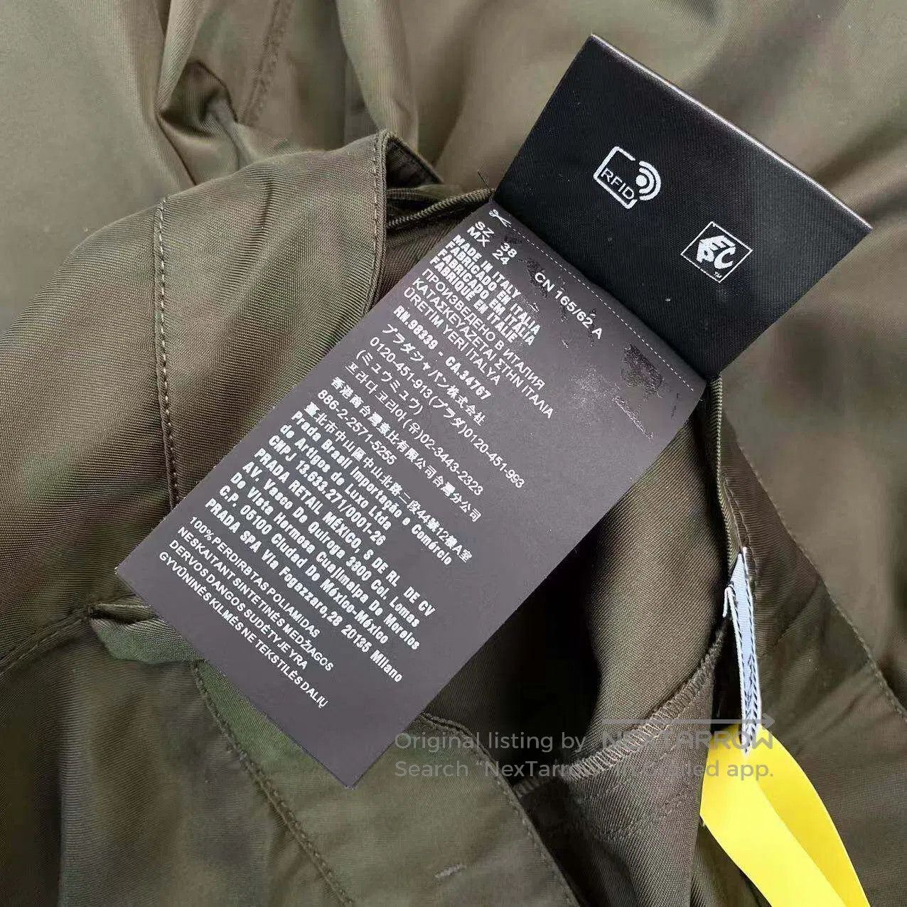 Prada Prada Metal triangle label cargo trousers| Size 25" / US 0 / IT 36 - 5 Thumbnail