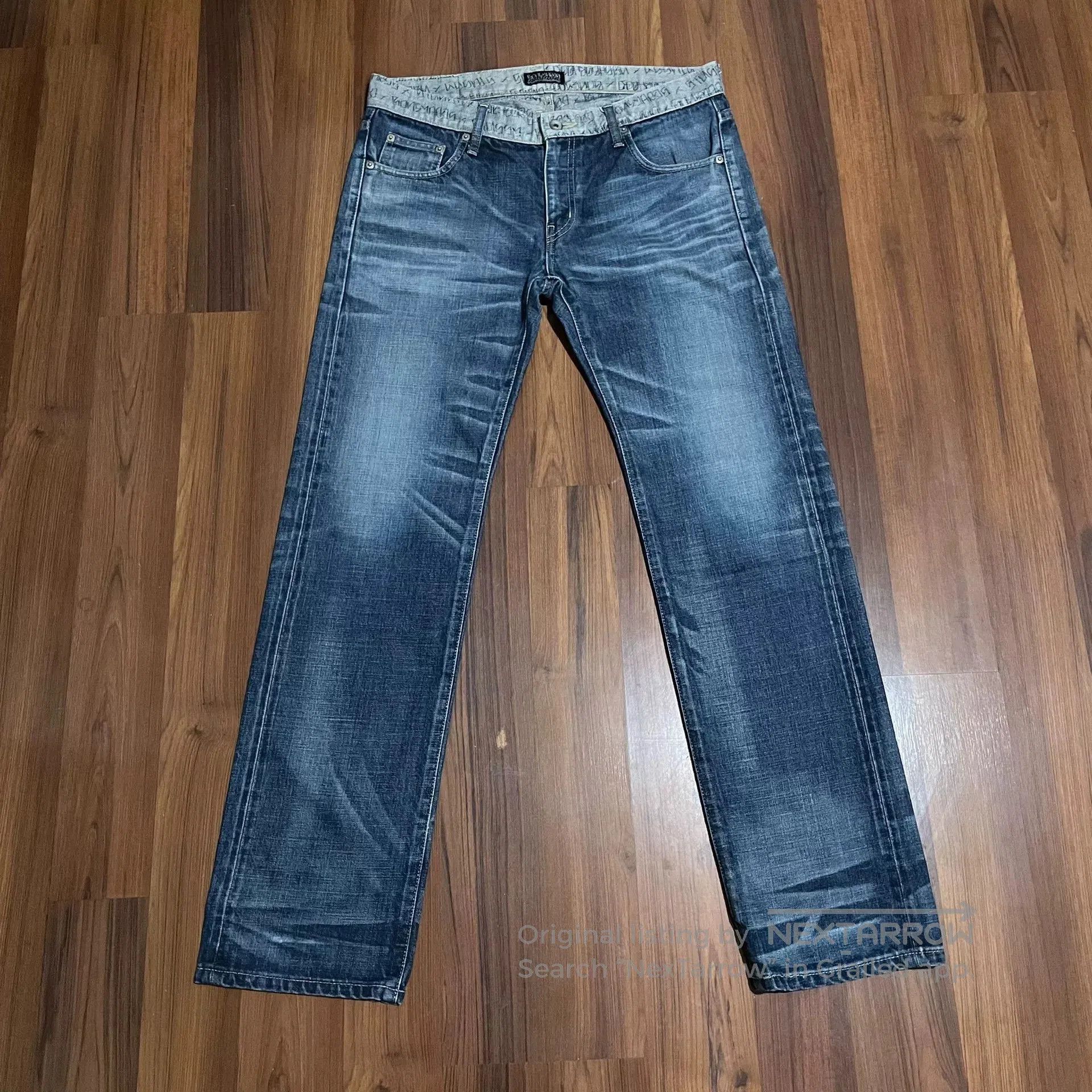 Stussy NEIGHBORHOOD x STUSSY 08EX Jeans. Size US 43 - 1 Thumbnail