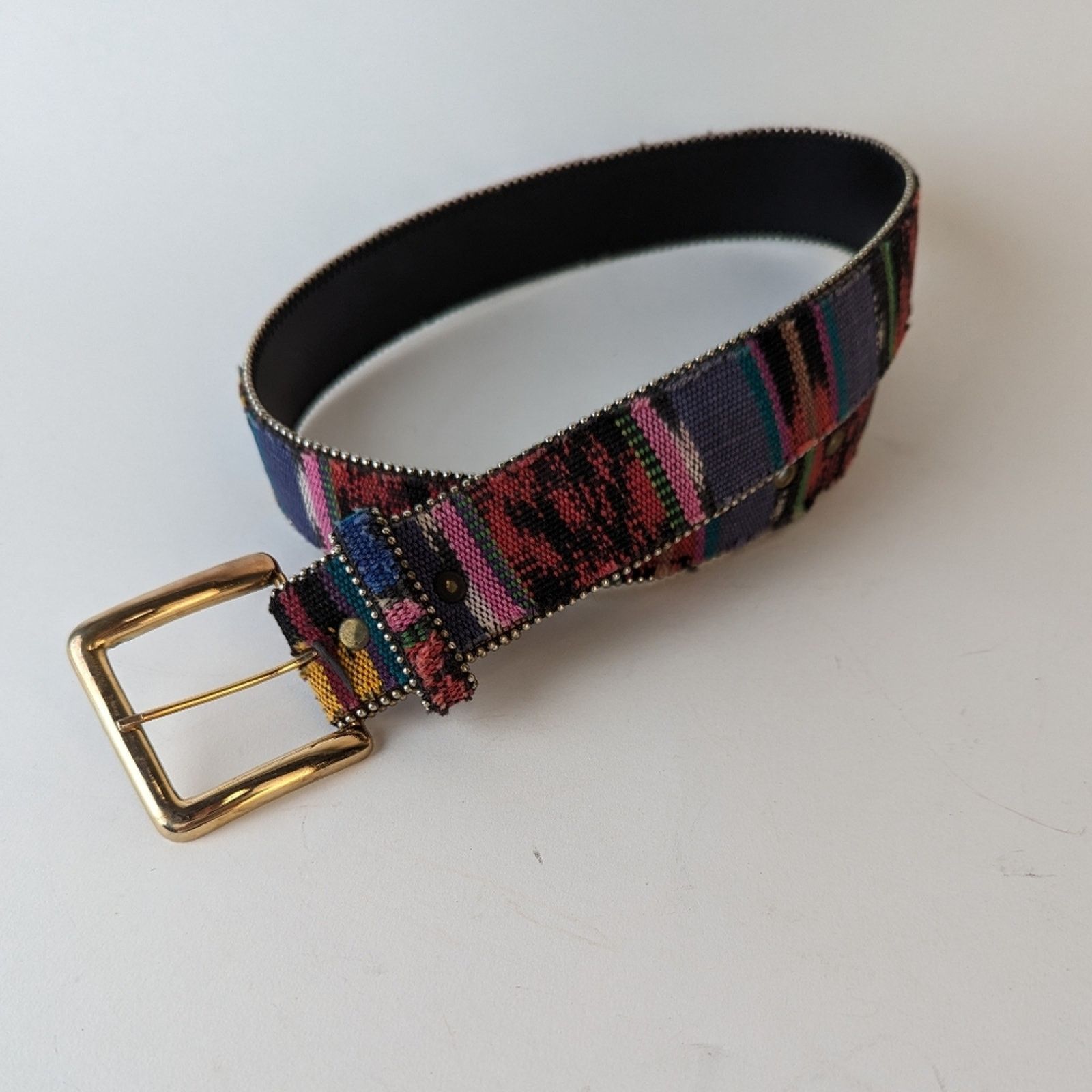 Vintage Vintage Tapestry Neon Belt Size ONE SIZE - 3 Thumbnail
