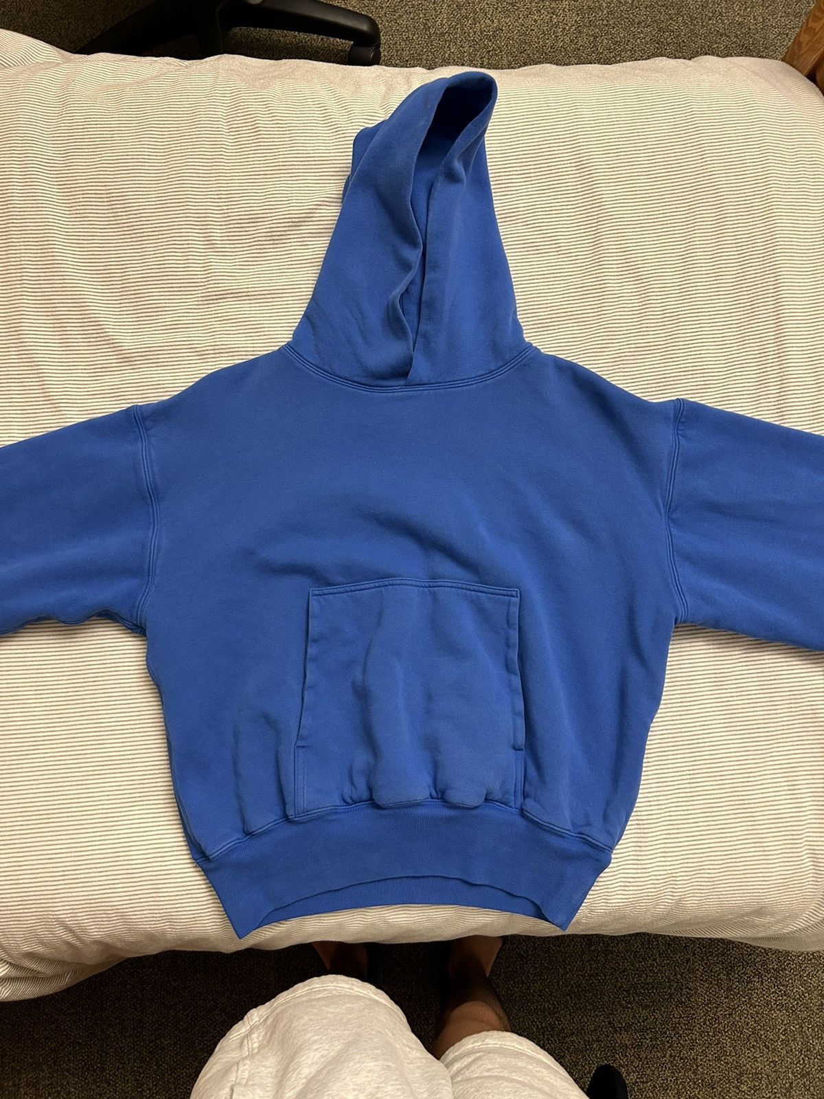 image of Yeezy Gap Hoodie Blue Size Xs, Men's