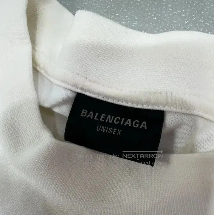 Balenciaga Balenciaga FW24 White Graphic Oversized T. Size US L / EU 52-54 / 3 - 5 Thumbnail