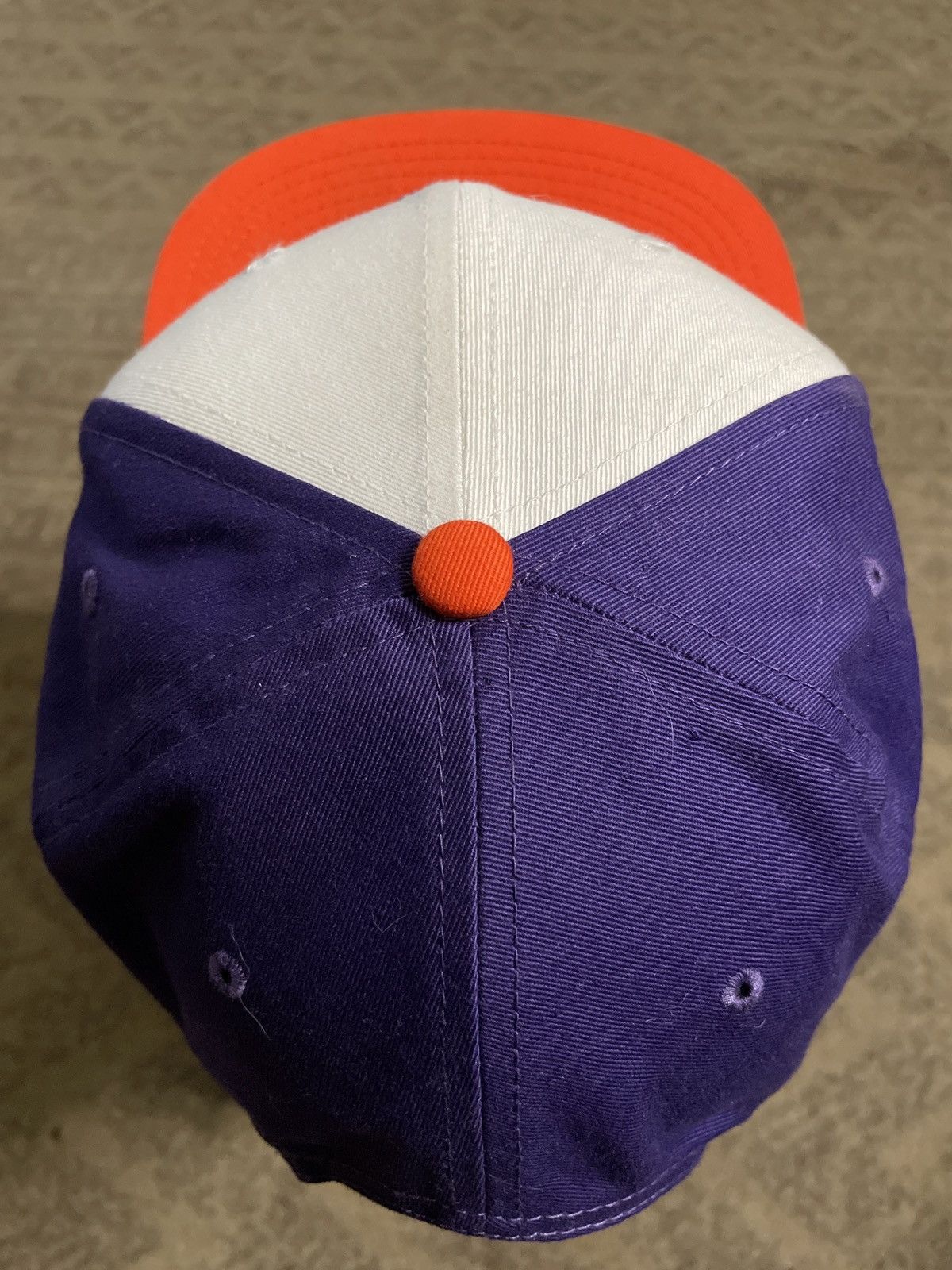 NCAA × Nike Clemson Tigers university SnapBack Hat ALL IN CAP vintage 🐅 Size ONE SIZE - 6 Thumbnail
