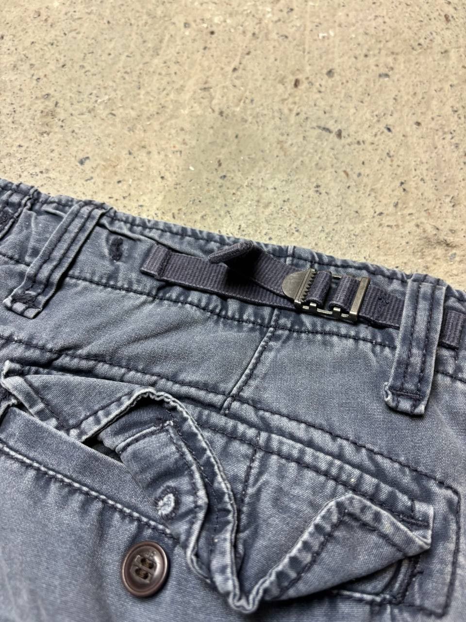 Jack & Jones × Vintage Vintage Y2K Jake Jones Cargo Mikitary Style Shorts Size US 33 - 10 Thumbnail