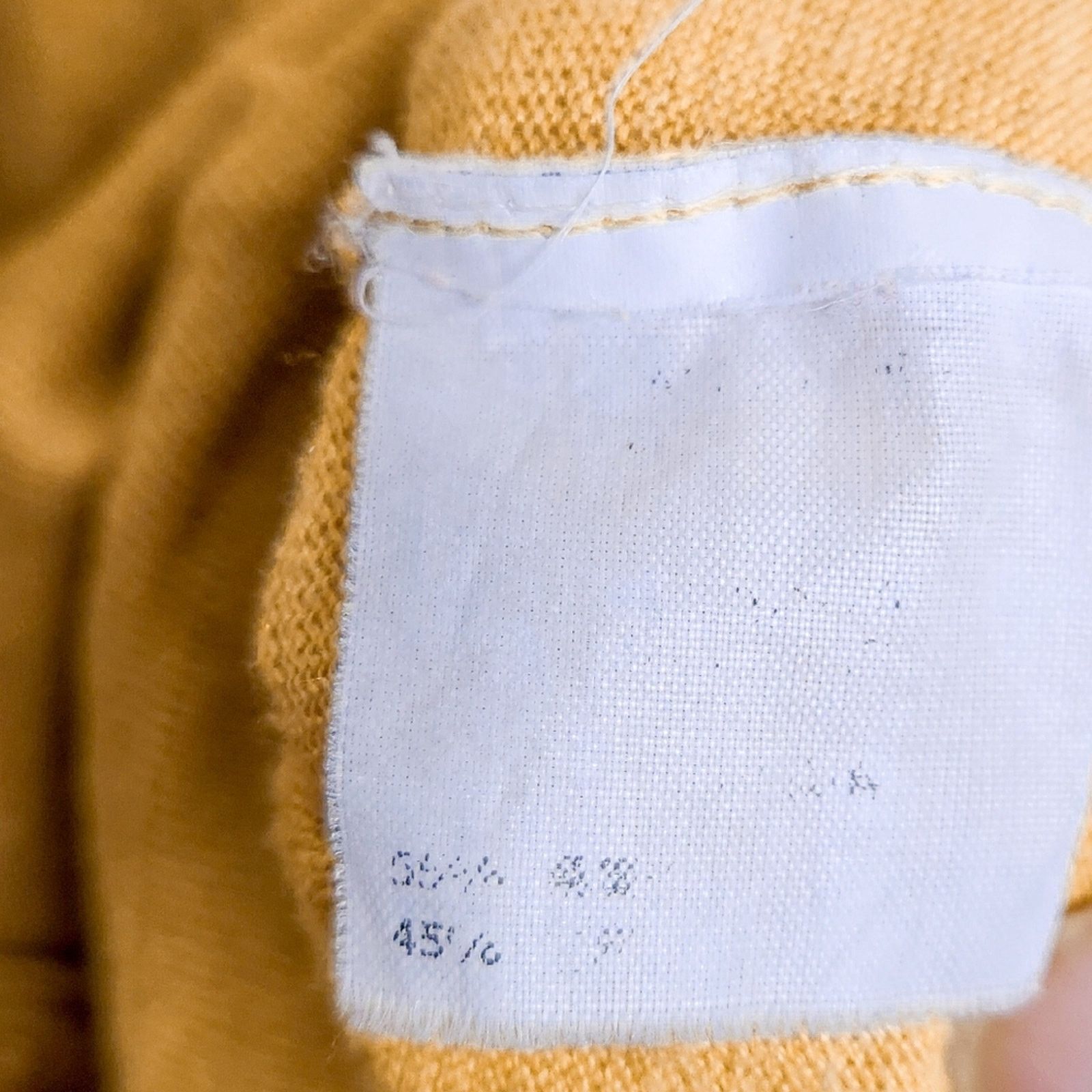 Weekend Max Mara Weekend MaxMara Mustard Yellow Cropped Sweater Cardigan Sz M Size M / US 6-8 / IT 42-44 - 5 Thumbnail