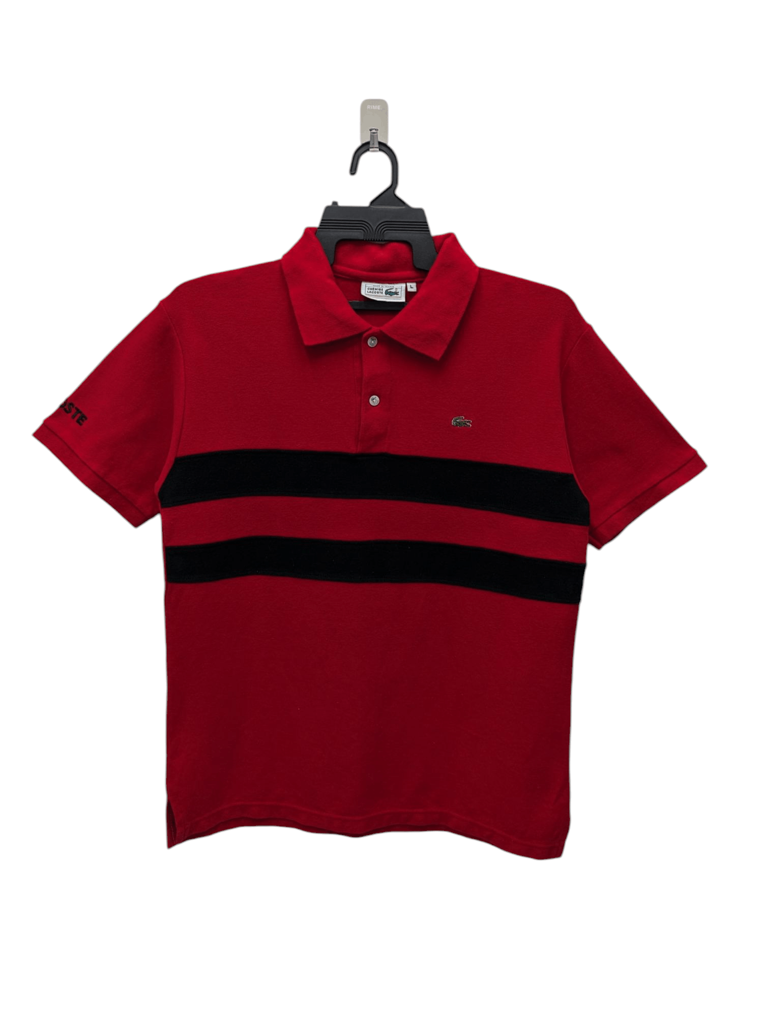 Lacoste VINTAGE LACOSTE MADE IN FRANCE POLO SHIRT Size US L / EU 52-54 / 3 - 1 Thumbnail