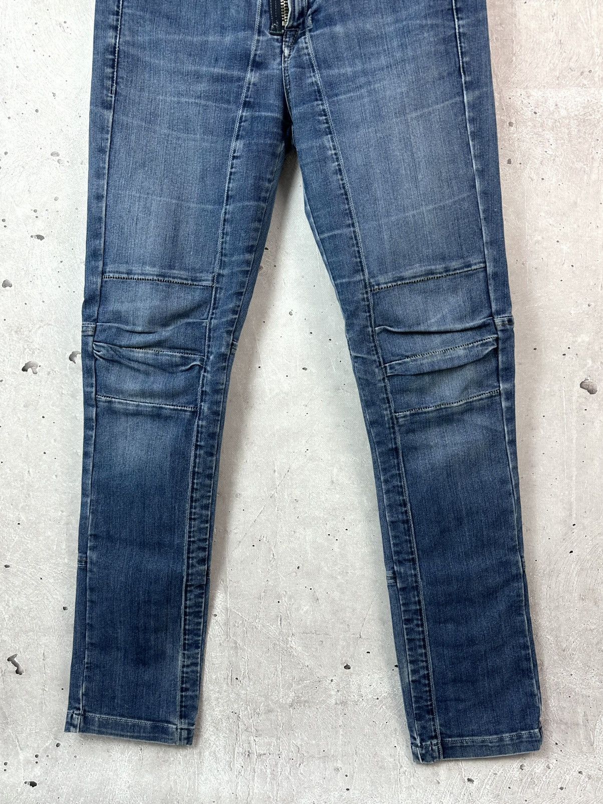 Marithe + Francois Girbaud Marithe Francois Girbaud Embroidered Metal Buttons Jeans Size 32" / US 10 / IT 46 - 3 Thumbnail