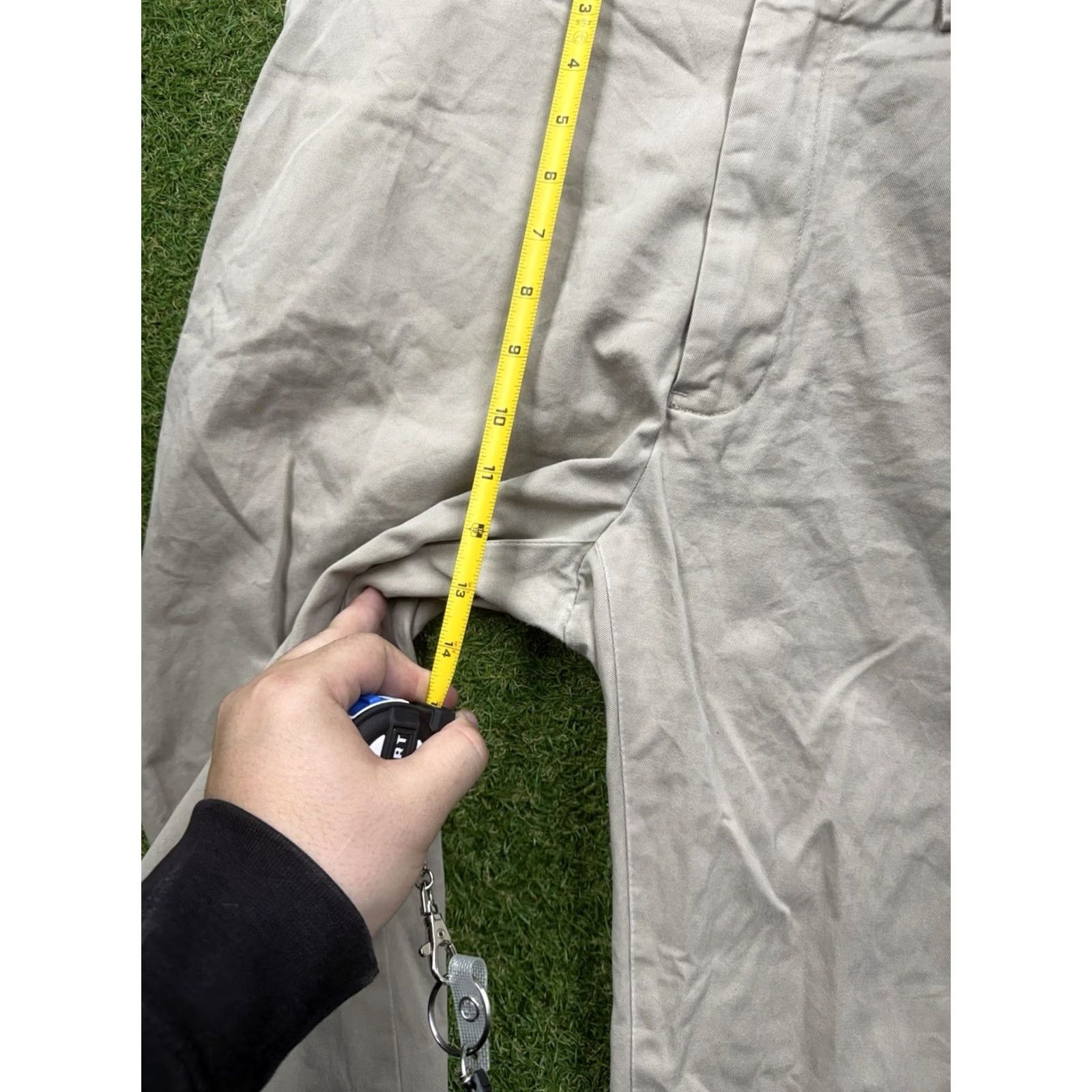 Polo Ralph Lauren Polo Ralph Lauren Prospect Pants Mens 35x30 Tan Khaki Classic Polo Chino Cotton Pant Mens 35 Beige Flat Front Button Zip Straight Regular Classic Size US S / EU 44-46 / 1 - 6 Thumbnail