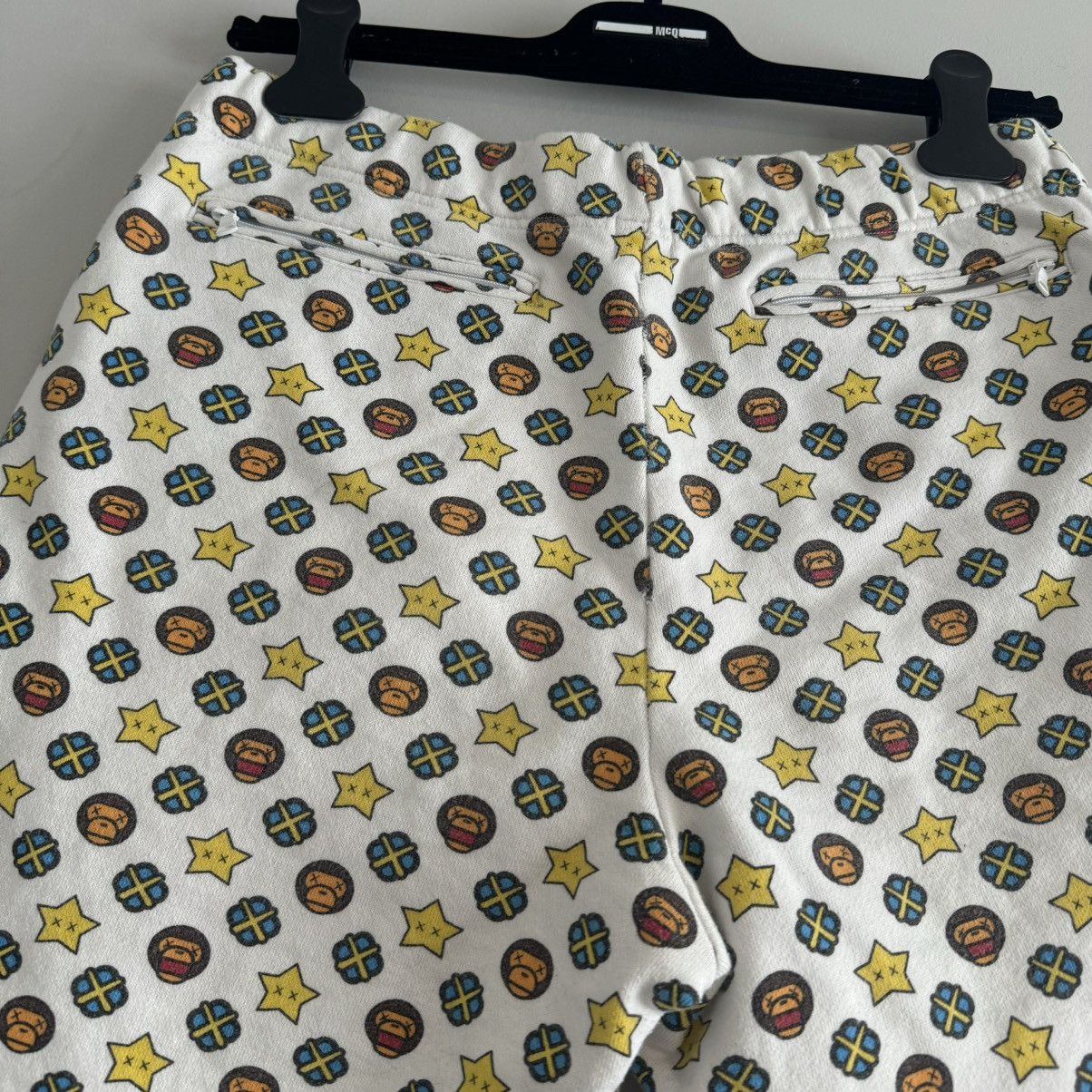 Bape × Kaws OG Bape x Kaws Baby Milo Monogram Sweat Shorts. Size US 28 / EU 44 - 6 Thumbnail