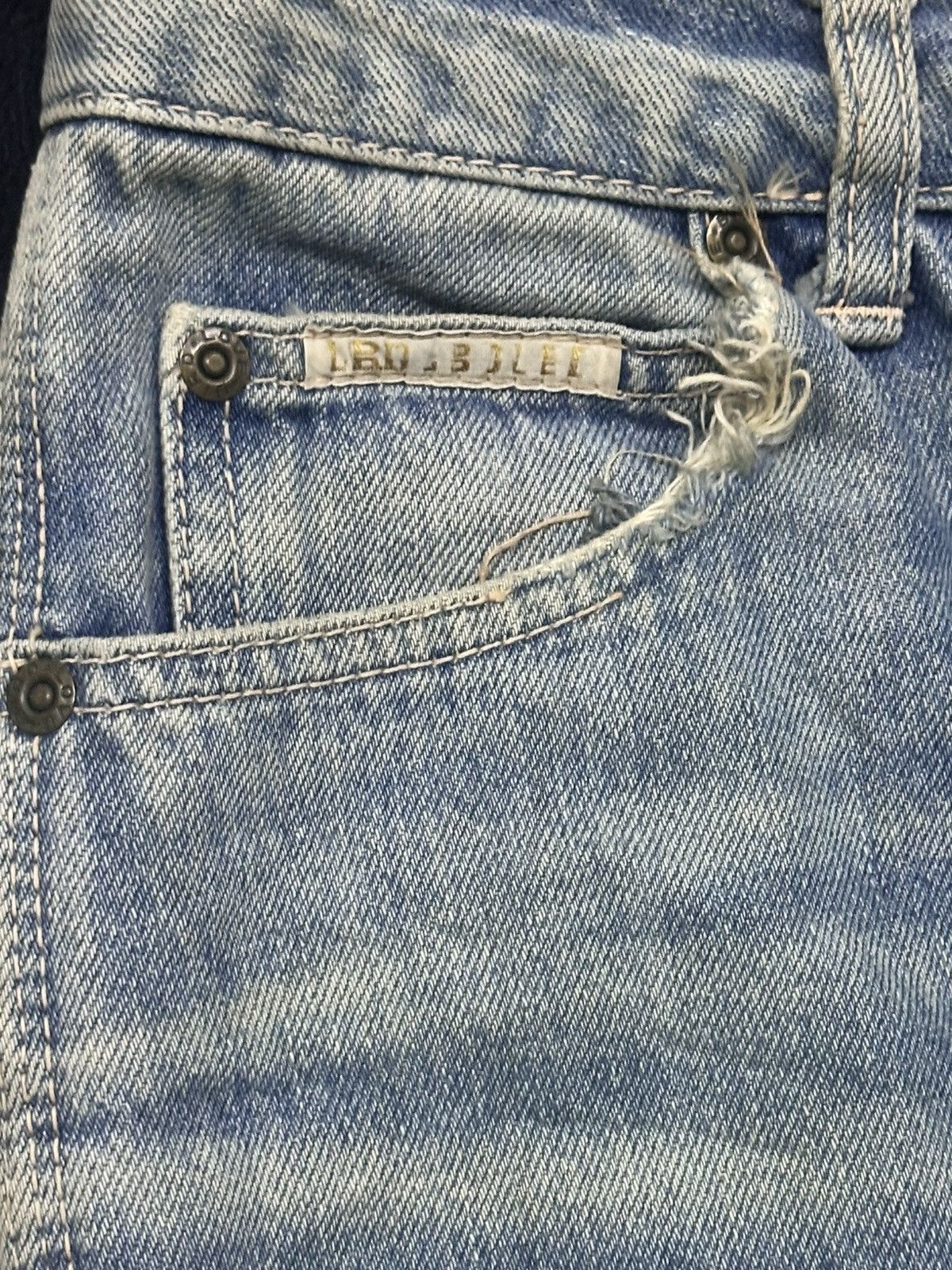 Japanese Brand Vintage Love Bird Straight Japan Jeans With Faded Bluewash Size US 26 / EU 42 - 5 Thumbnail