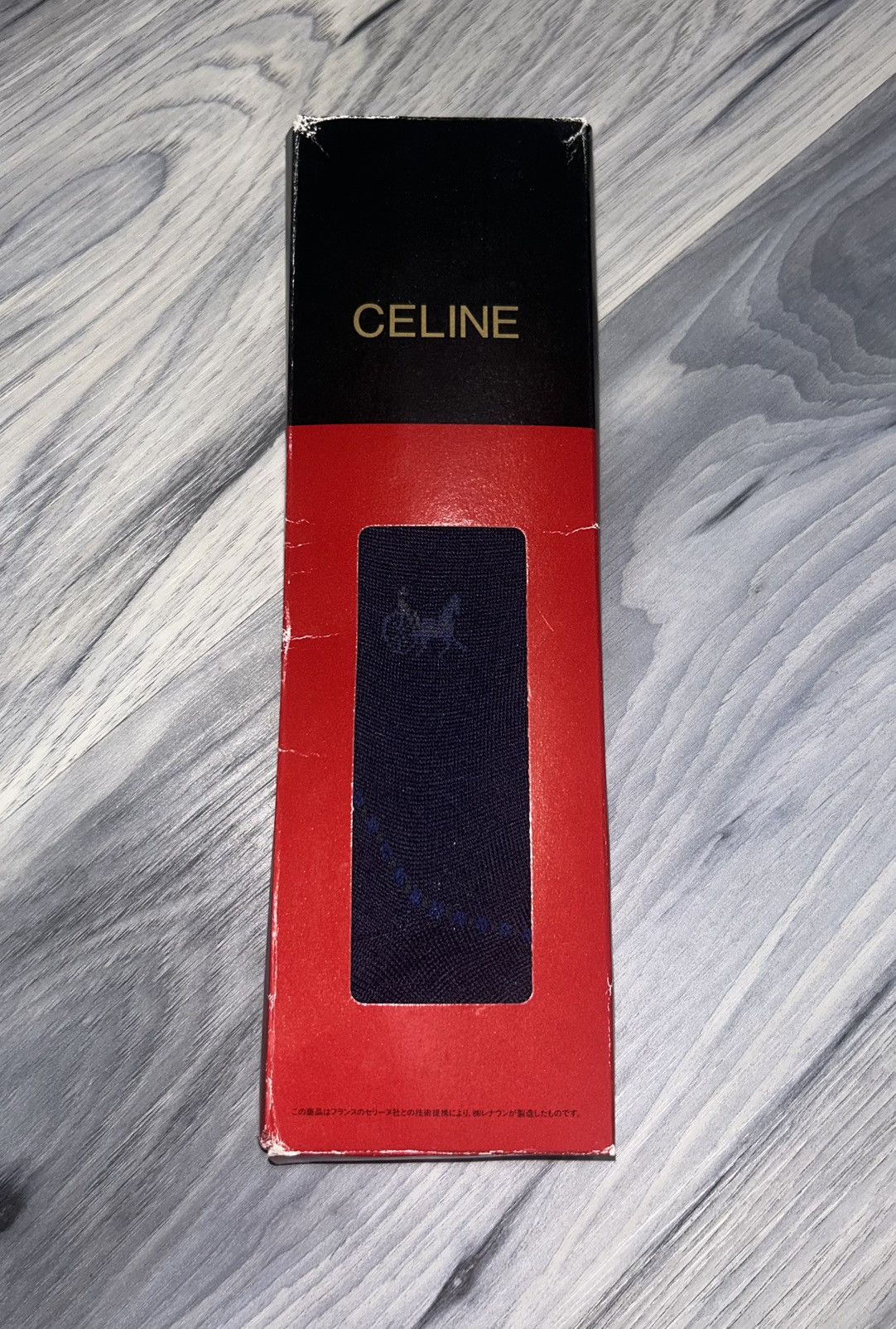 Celine Celine Navy Blue Men’s Dress Socks Size ONE SIZE - 2 Thumbnail