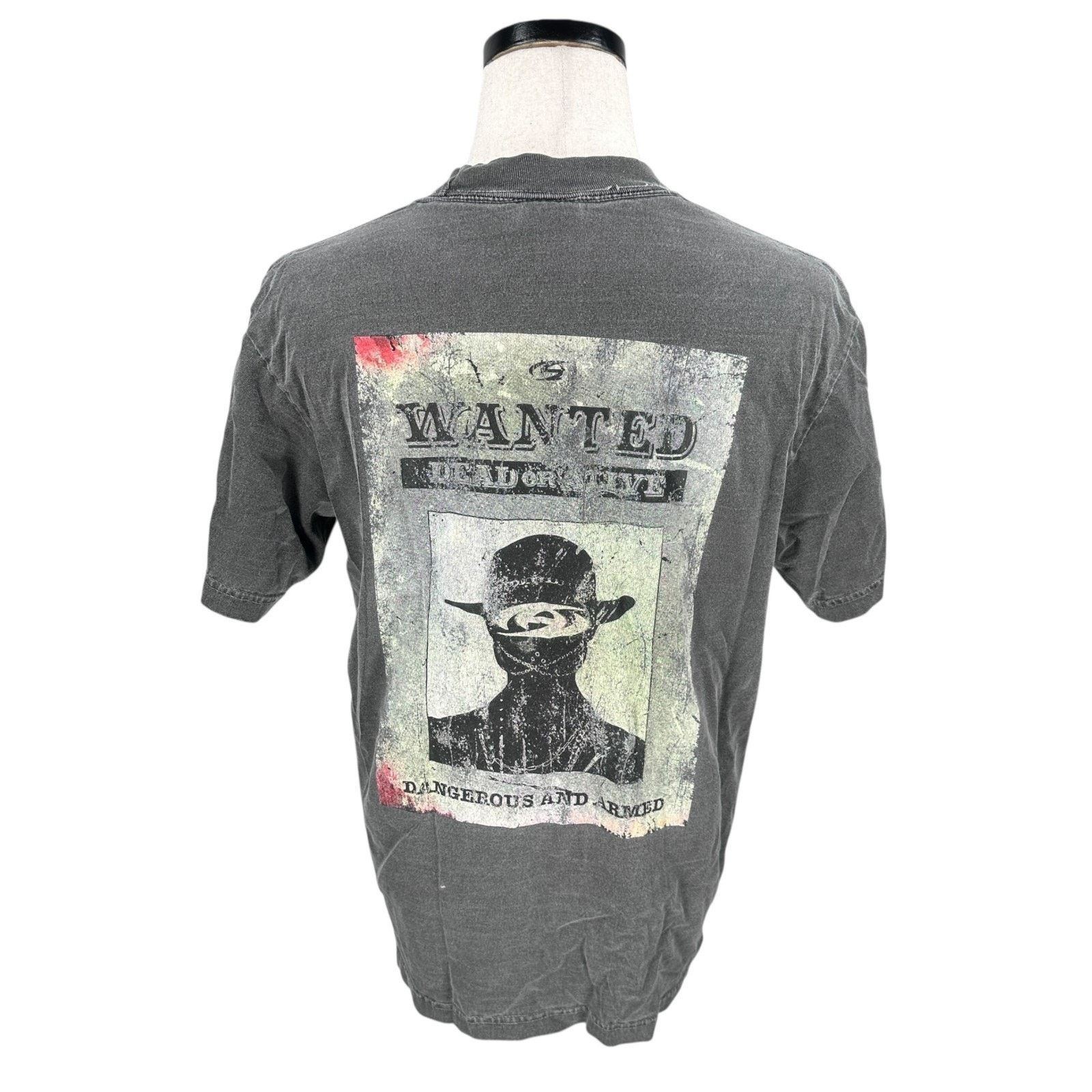 Other Ateez T-Shirt Mens Medium Gray Wanted Dead Or Alive READ Size US M / EU 48-50 / 2 - 4 Thumbnail