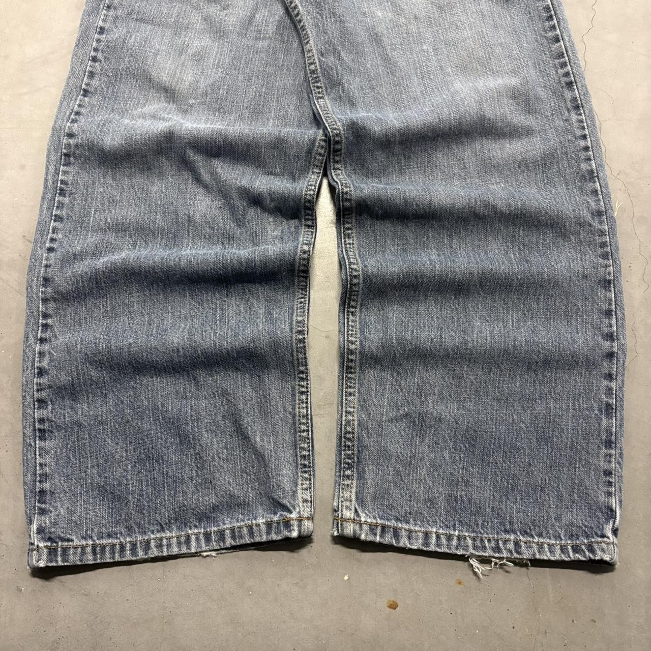 Vintage Crazy Vintage Y2K/2000s Baggy Skater Style Dark Blue Wash Streetwear Grunge Denim Jeans! Size US 36 / EU 52 - 5 Thumbnail