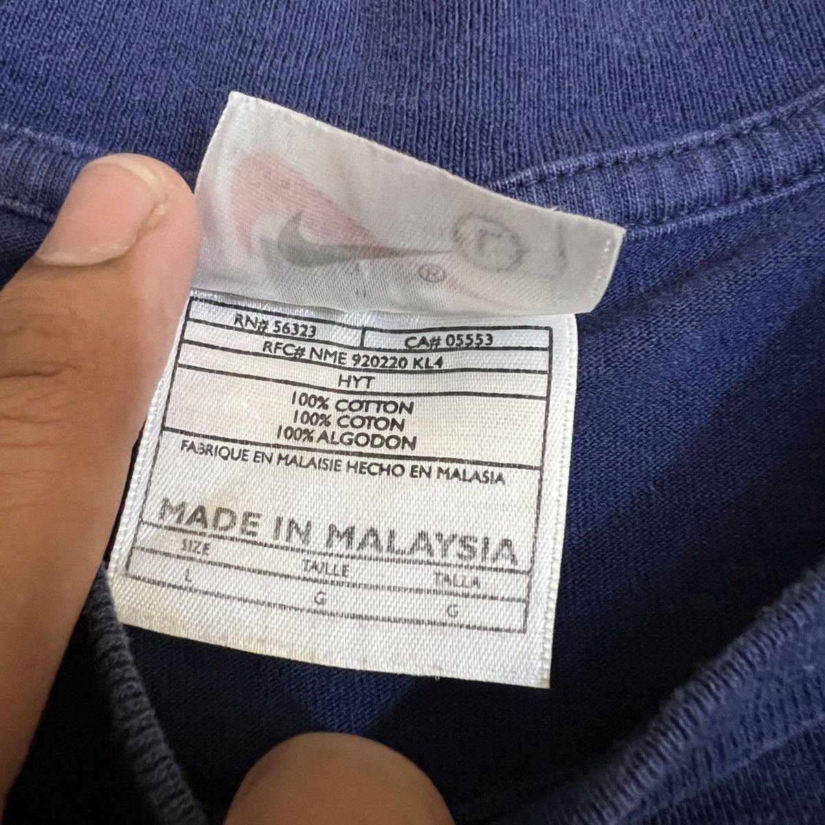 Nike Vintage Nike oval Size US L / EU 52-54 / 3 - 6 Thumbnail