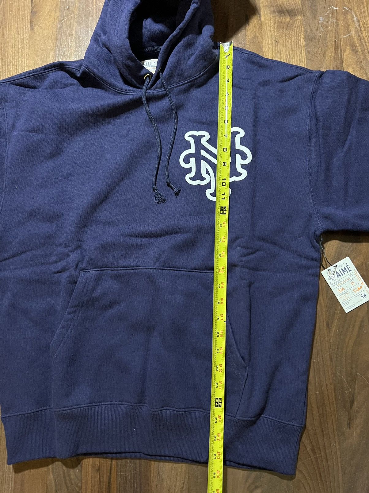 Aime Leon Dore Aime Leon Dore ALD /New York Mets Big Logo Hoodie Navy Large Size US L / EU 52-54 / 3 - 11 Thumbnail