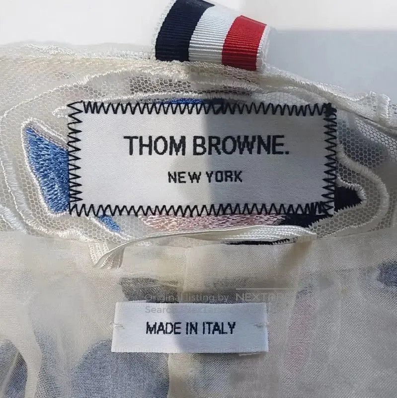 Thom Browne Thom Browne Women's White Embroidered Cardigan . Size S / US 4 / IT 40 - 3 Thumbnail