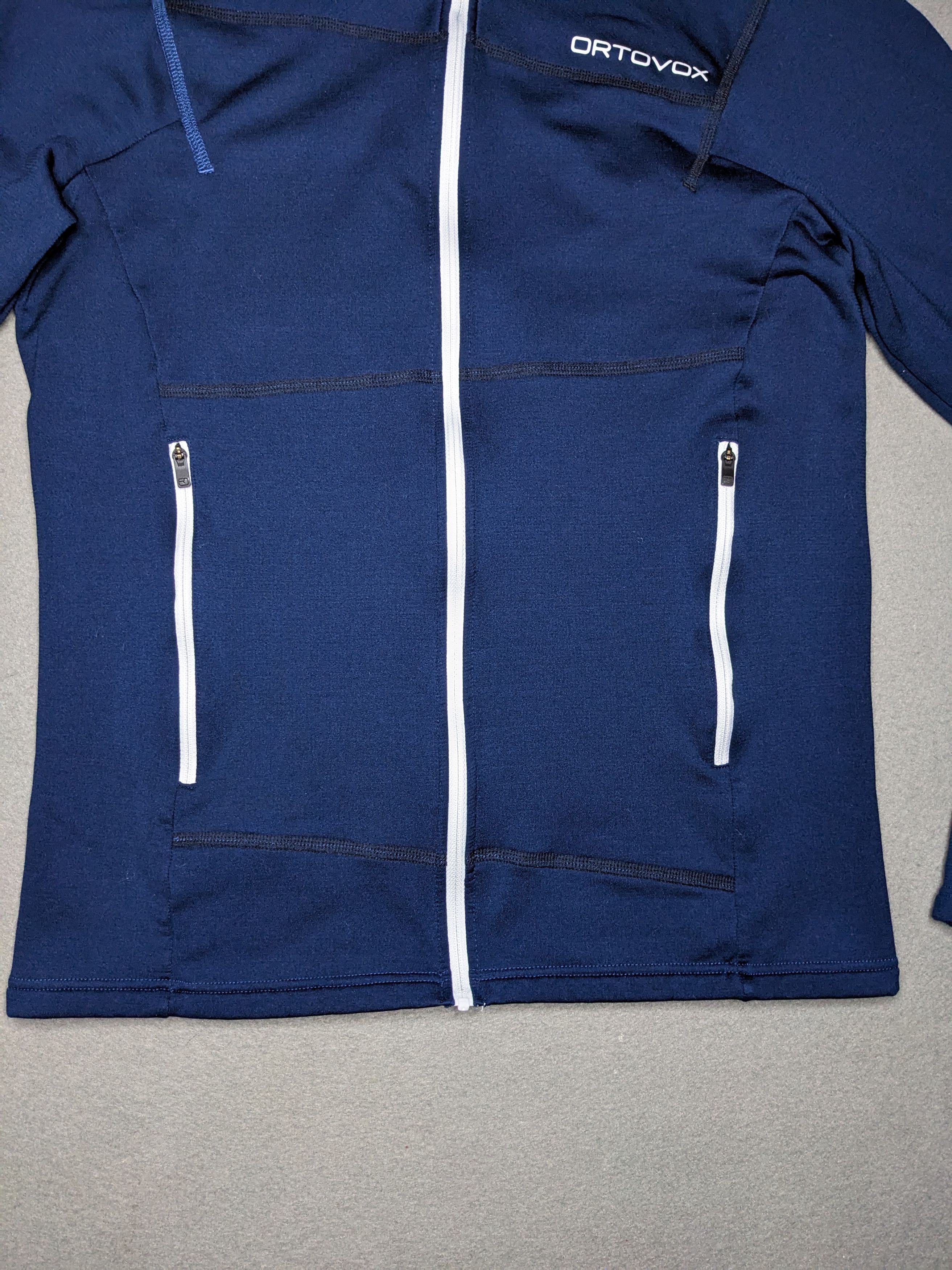 ORTOVOX Ortovox Mens Jacket Wool Full Zip Mock Neck Sweater Small Size US S / EU 44-46 / 1 - 3 Thumbnail