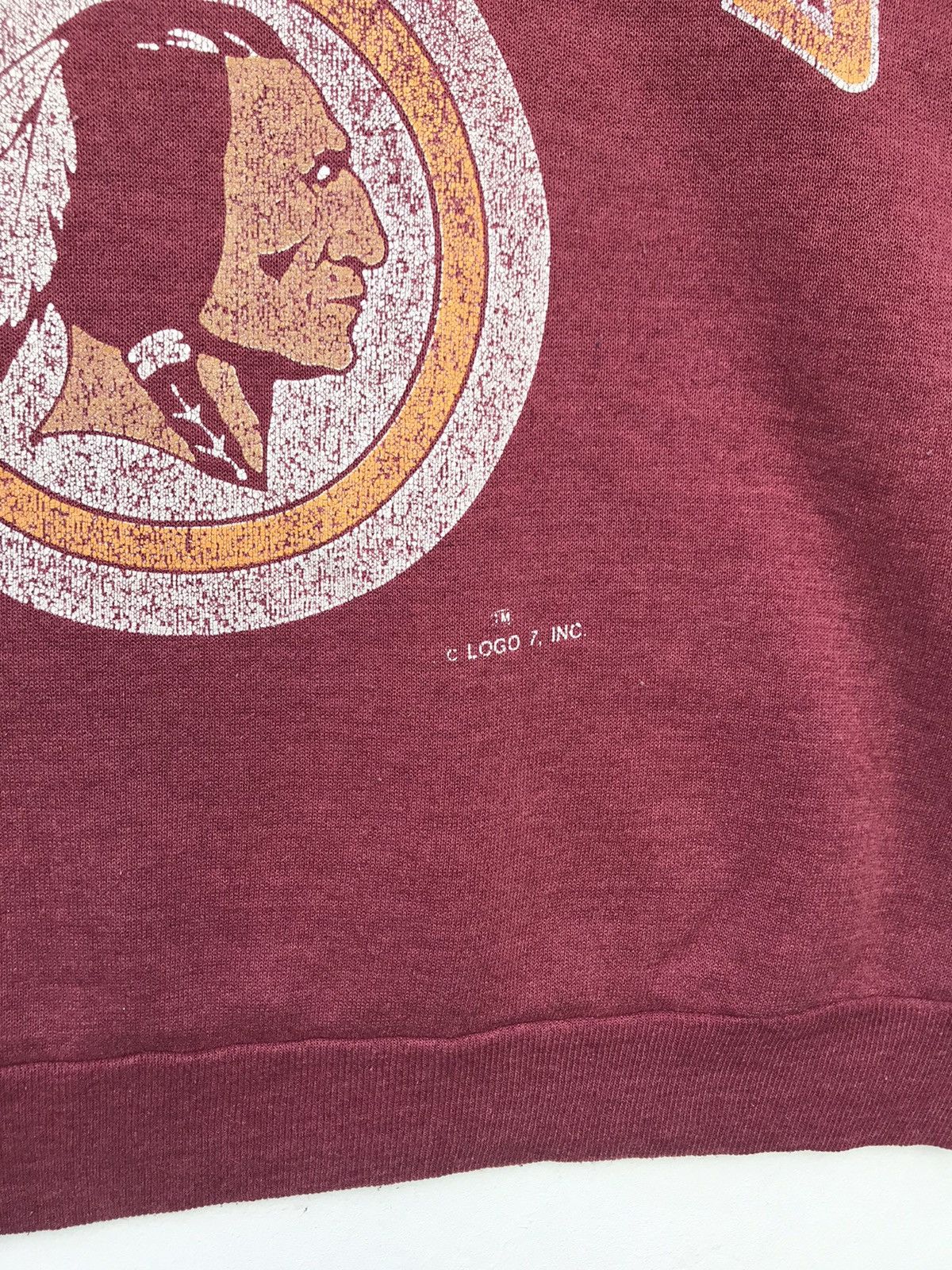 NFL Vintage Washington Redskins Logo 7 NFL Sweatshirt Size US S / EU 44-46 / 1 - 6 Thumbnail