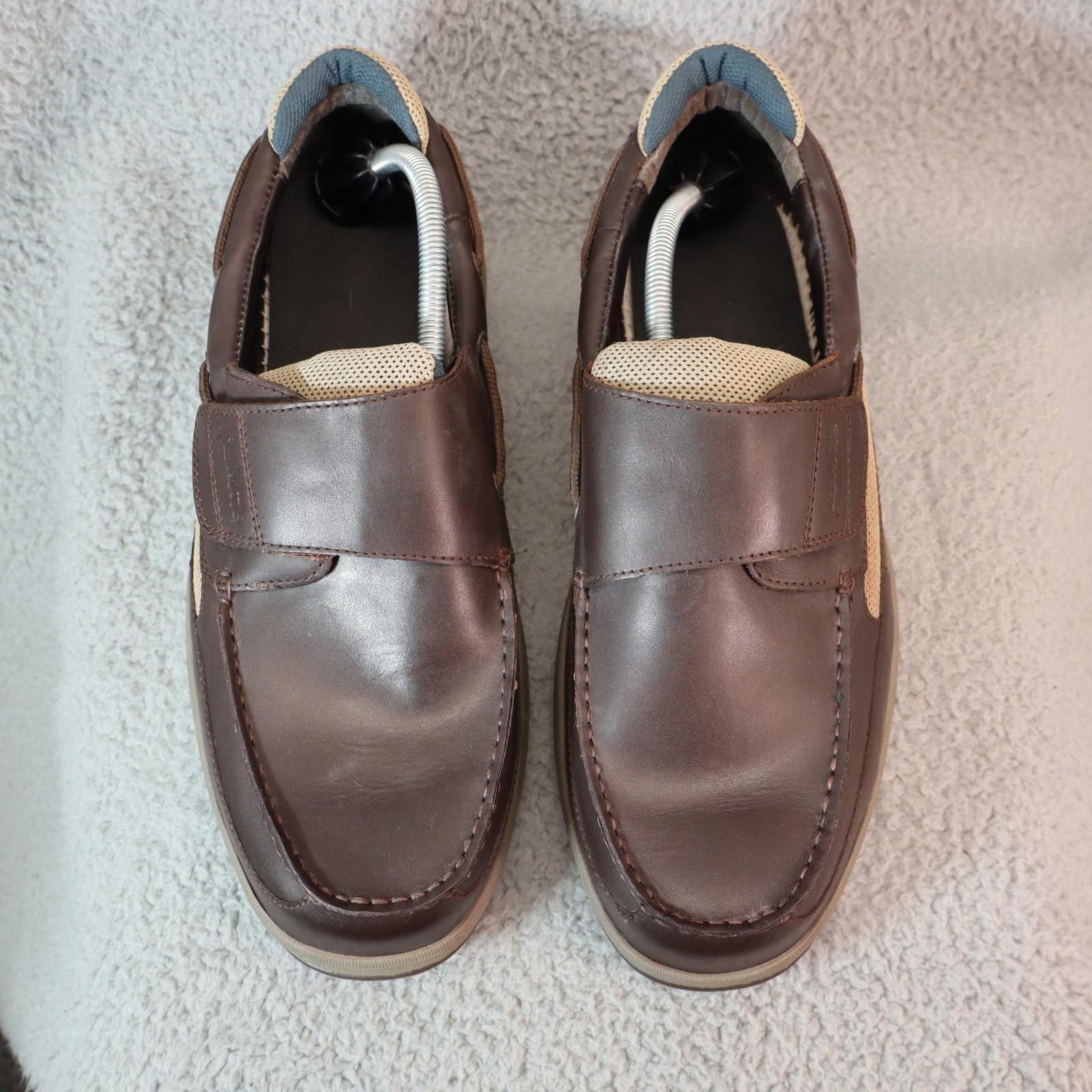Other Ped-lite Men 13 Wide 10200 Neuropathy Deck Shoes Leather Size US 13 / EU 46 - 3 Thumbnail