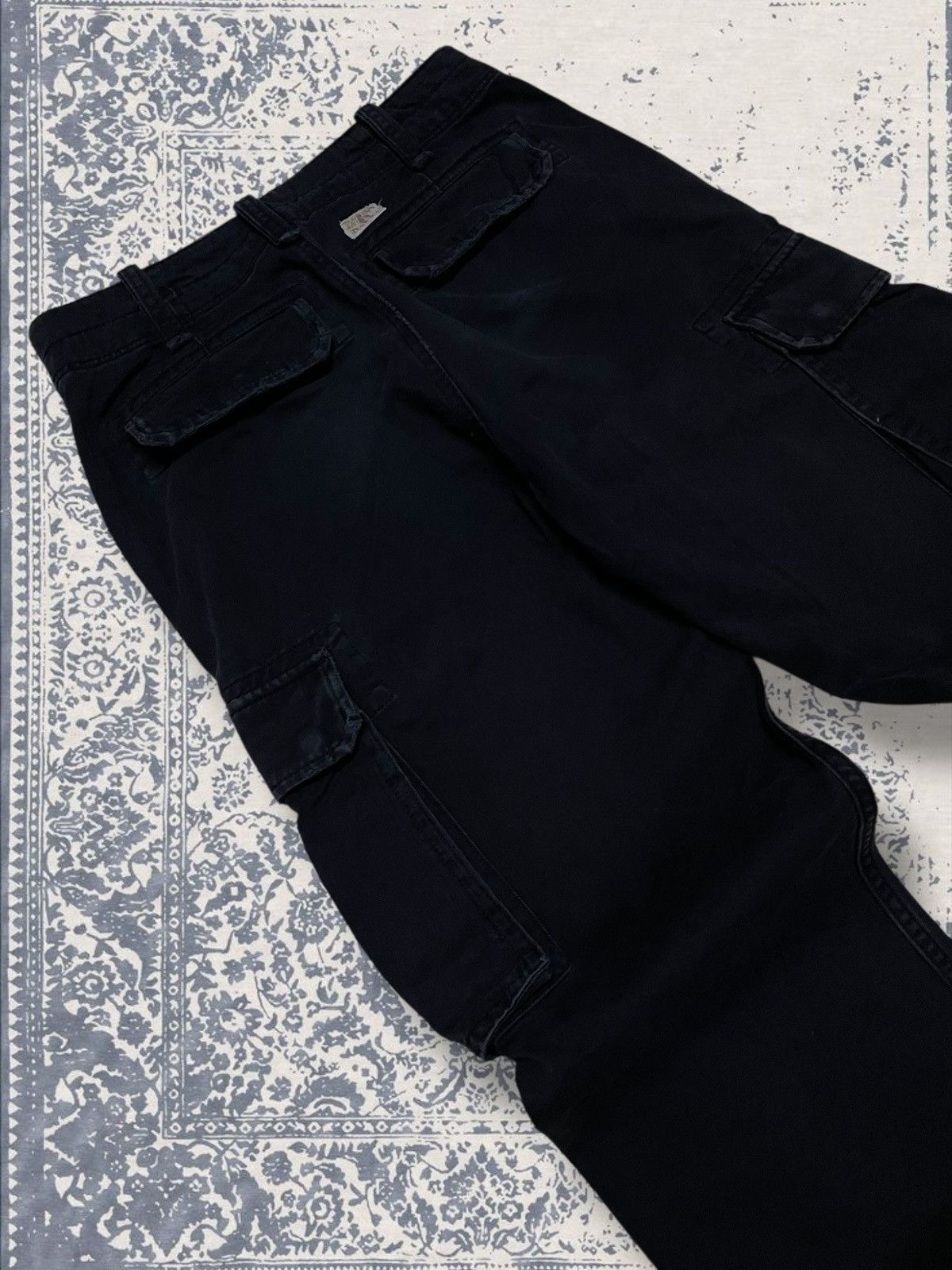 Designer × Polo Ralph Lauren × Vintage Vintage Designer Polo Raplh Laurent Distressed Cargo Pant Size US 29 - 15 Thumbnail