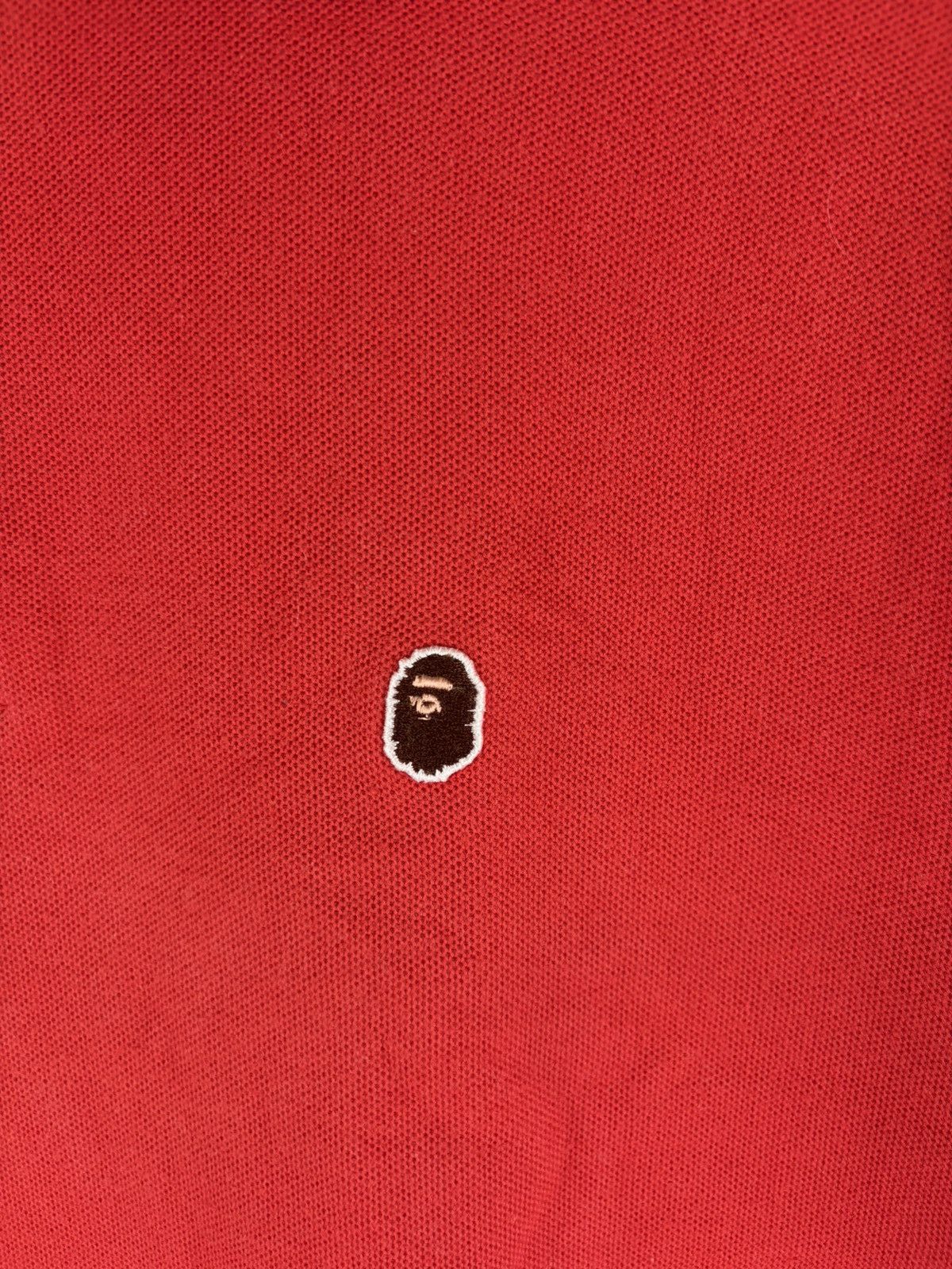 Bape Bape One Point Logo Polo Shirt Size US M / EU 48-50 / 2 - 3 Thumbnail