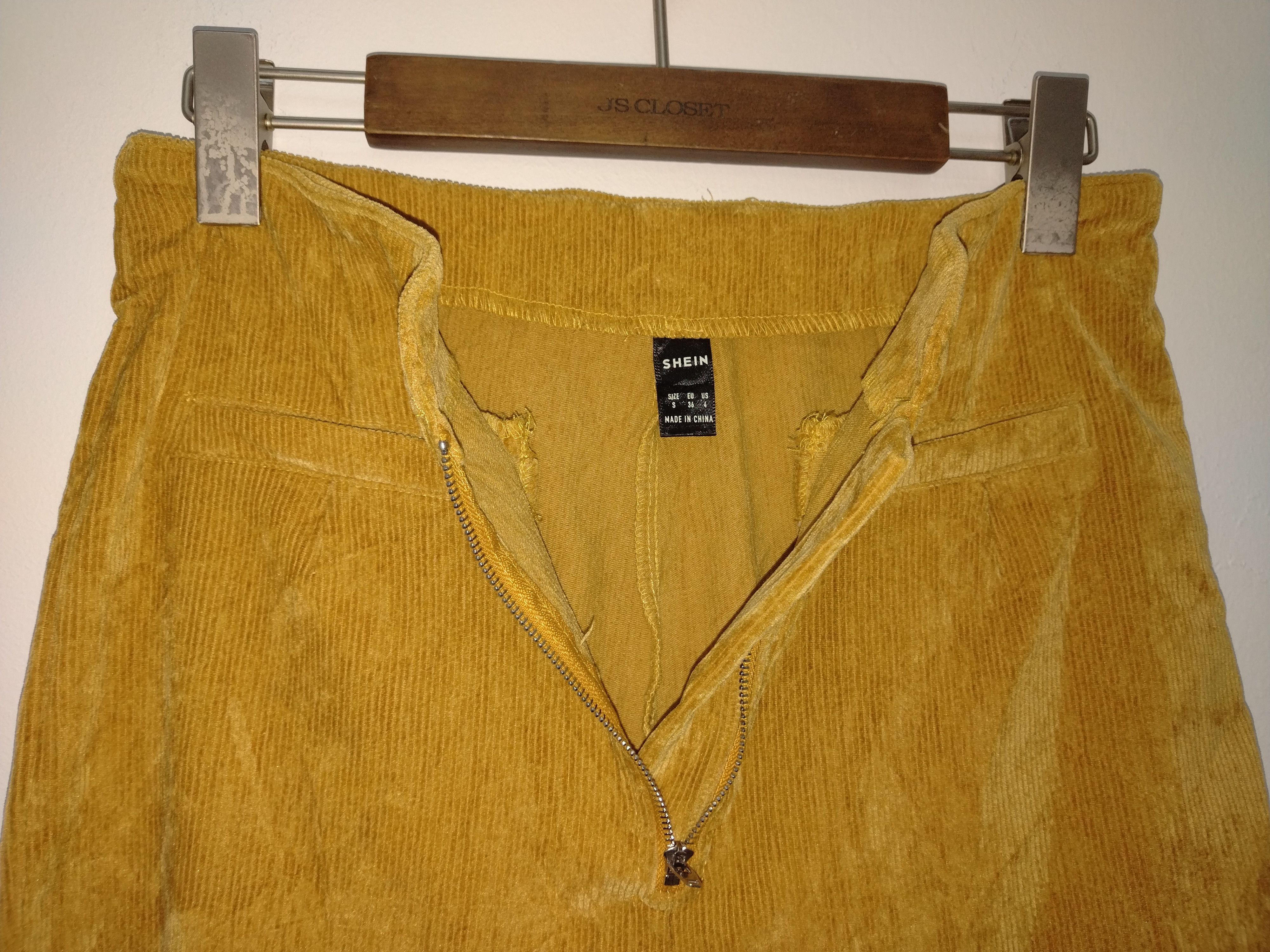 Shein Shein Flared zipper Corduroy boot cut pants Nice design Size 28" / US 6 / IT 42 - 4 Thumbnail