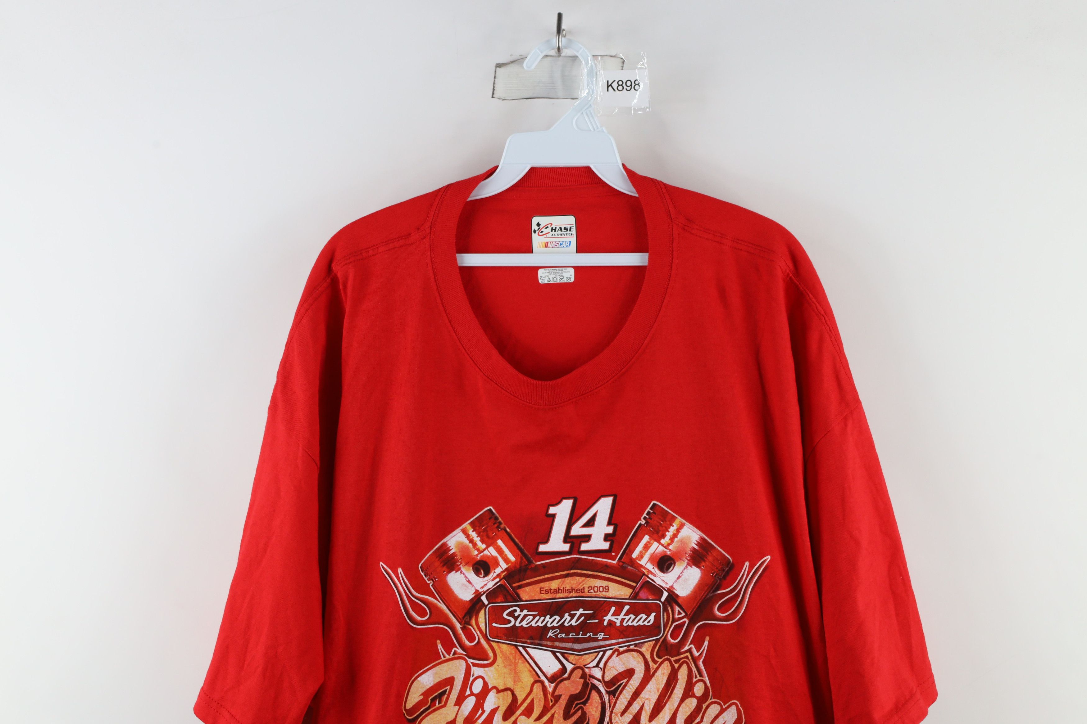 Vintage Vintage Y2K 2009 Tony Stewart Racing Short Sleeve T-Shirt Size US XXL / EU 58 / 5 - 2 Thumbnail