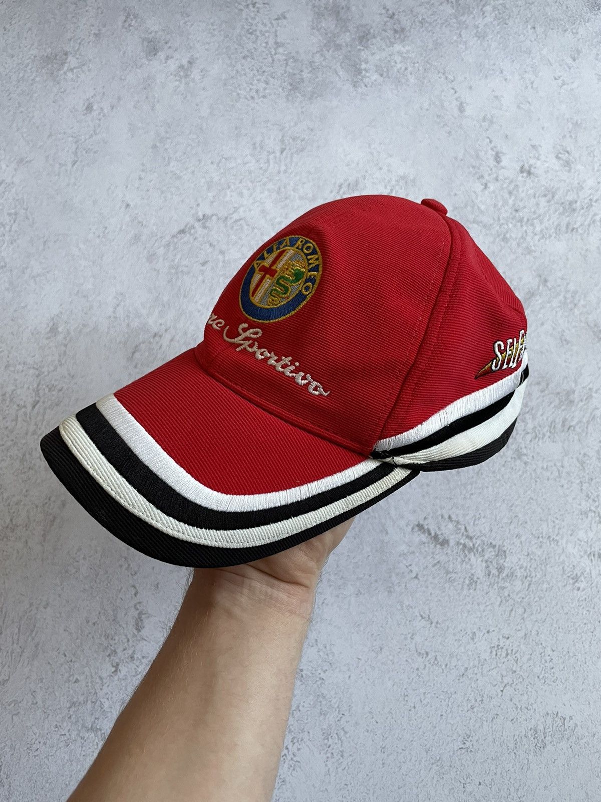 Other Alfa Romeo Vintage Racing Cap One Size Size ONE SIZE - 1 Thumbnail